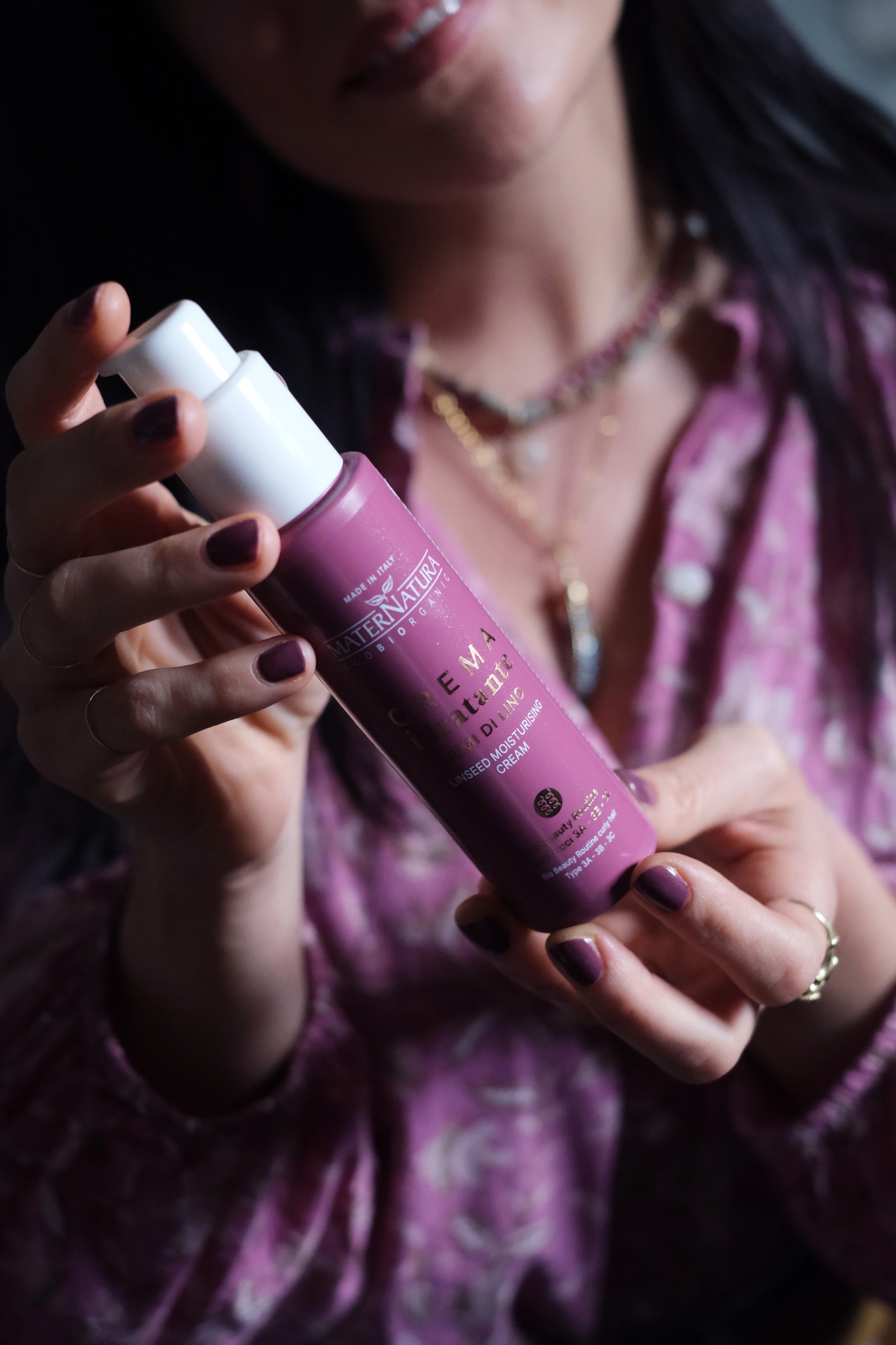 Crema Idratante Capelli Ricci ai Semi di Lino