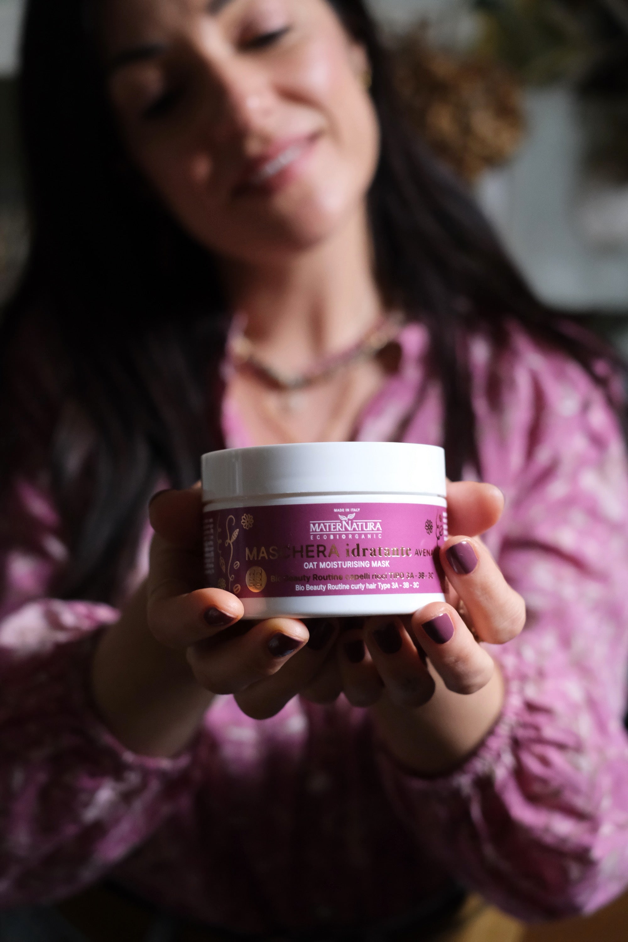 Maschera Idratante Capelli Ricci all’Avena