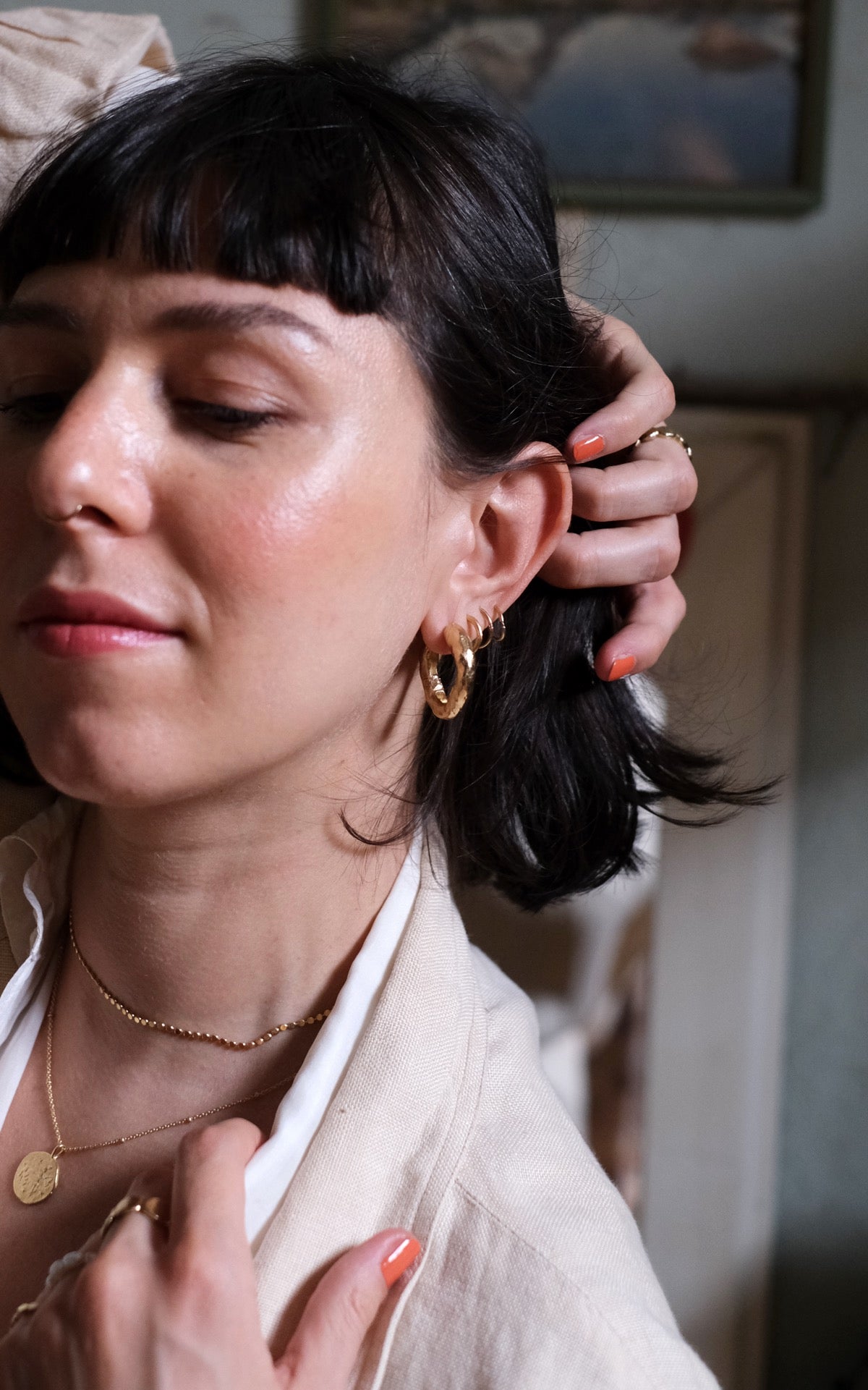 LE MIRAGE MINERAL BLUSH orange pink 04