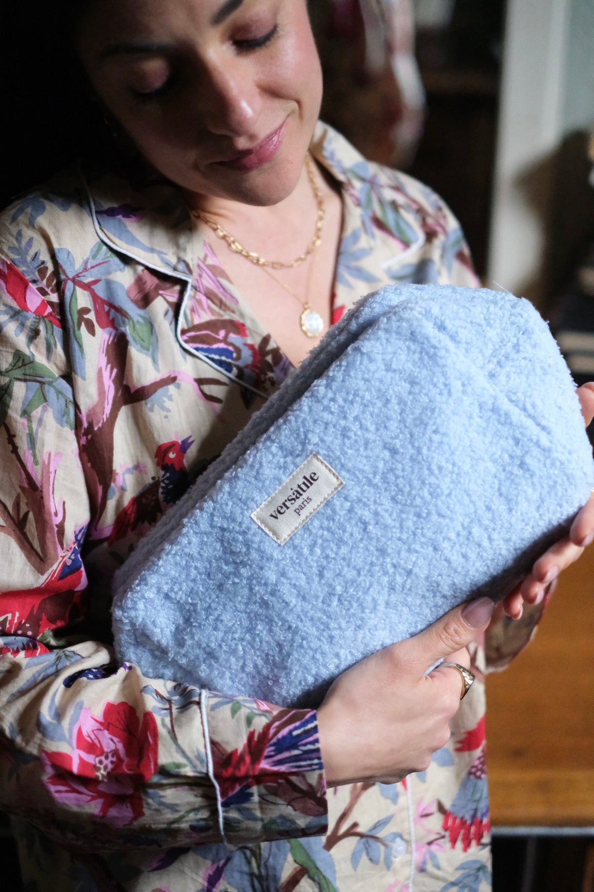 Pochette Teddy Azzurra Versatile