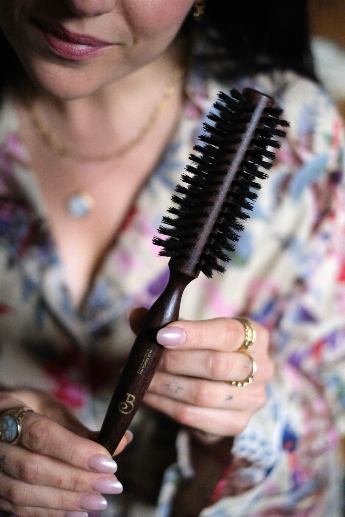 Spazzola rullo Pure Wild Boar 45 mm