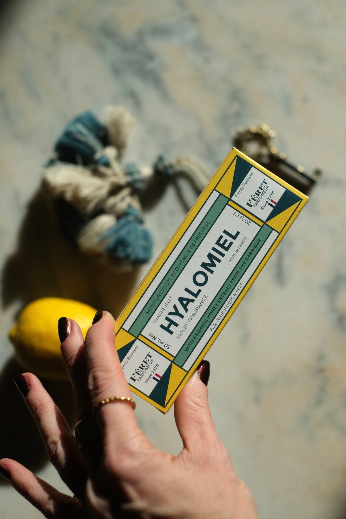 LE HYALOMIEL gelée hyaline parfum violette