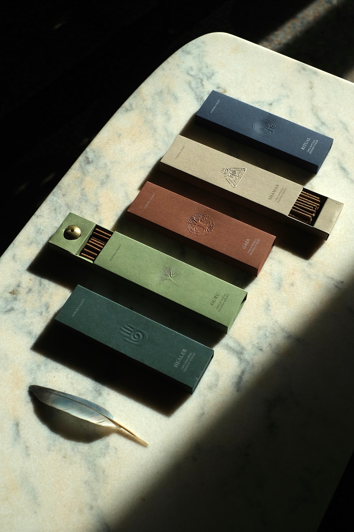 Nuovi incensi Aurora Craft 5 rituali profumati