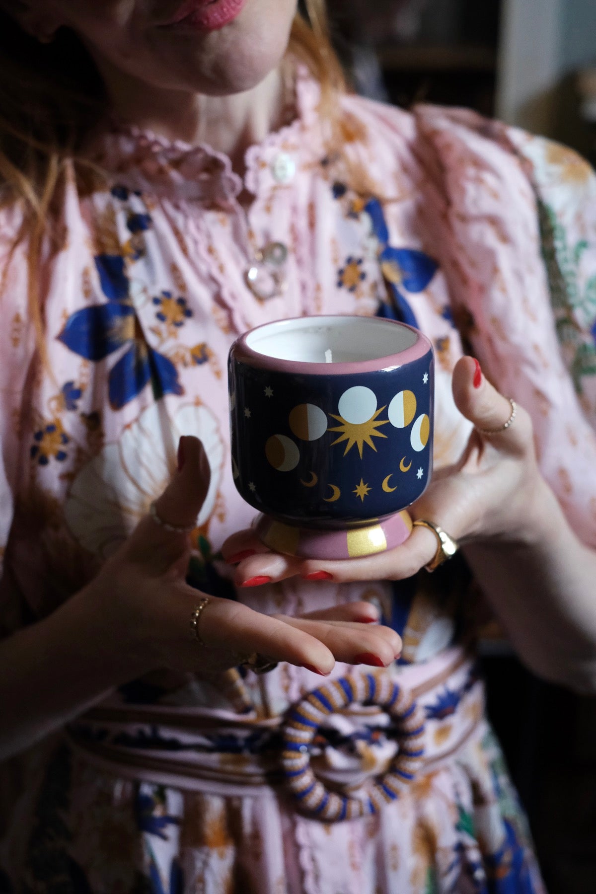 Candela "Moon Phases" Candela - Jasmine & Rose