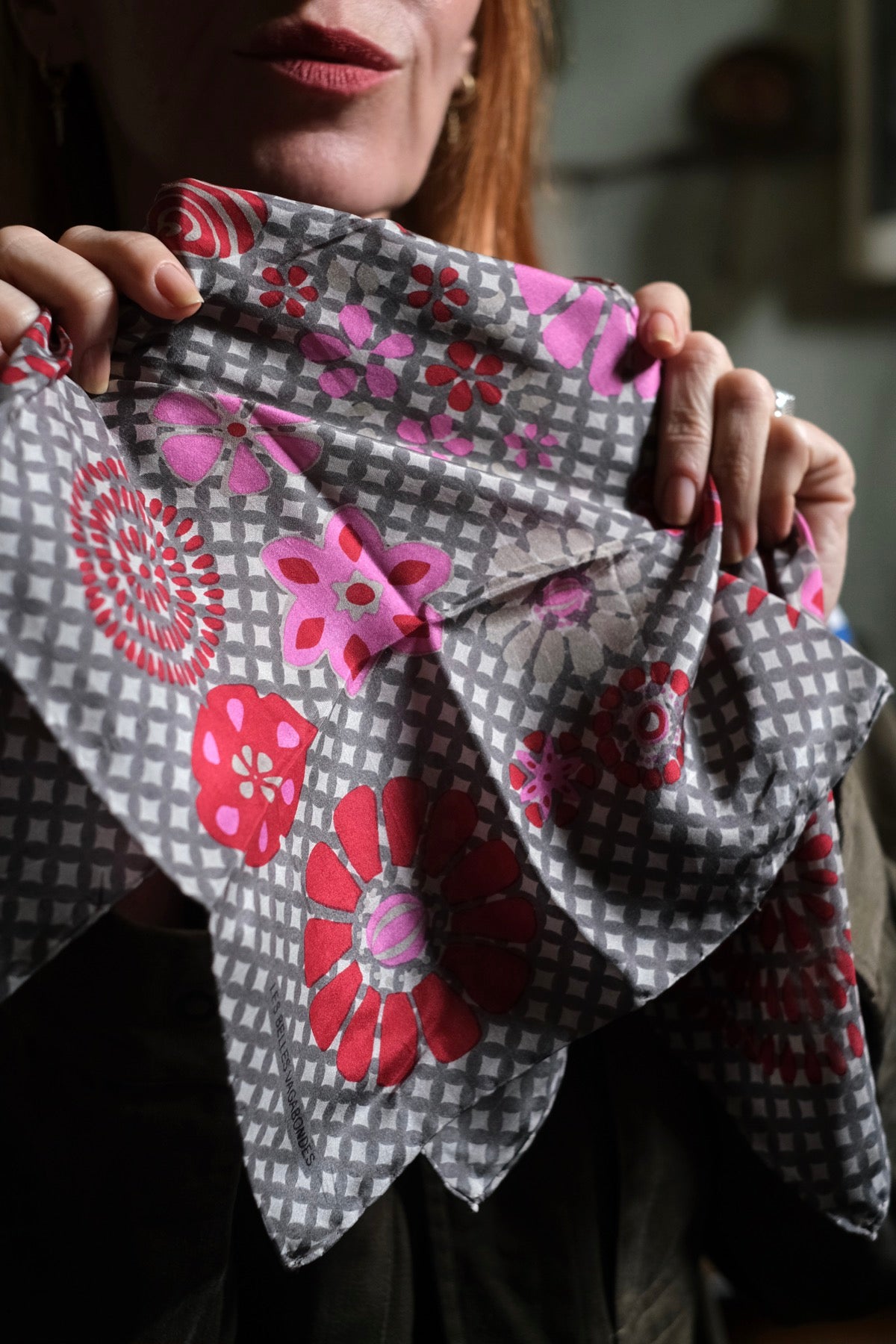 Foulard Mini Shippo tortora