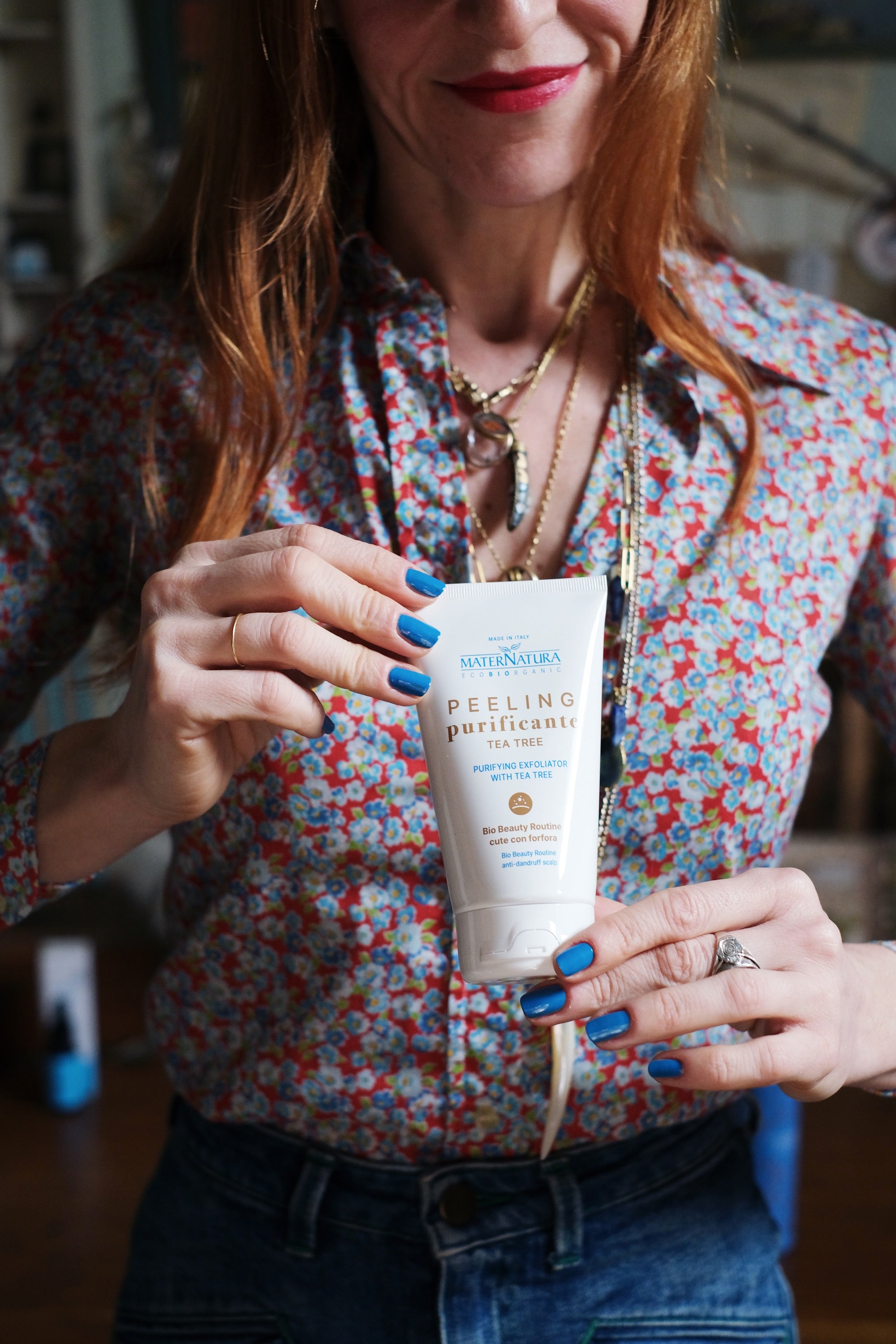 Peeling cute con forfora al Tea Tree