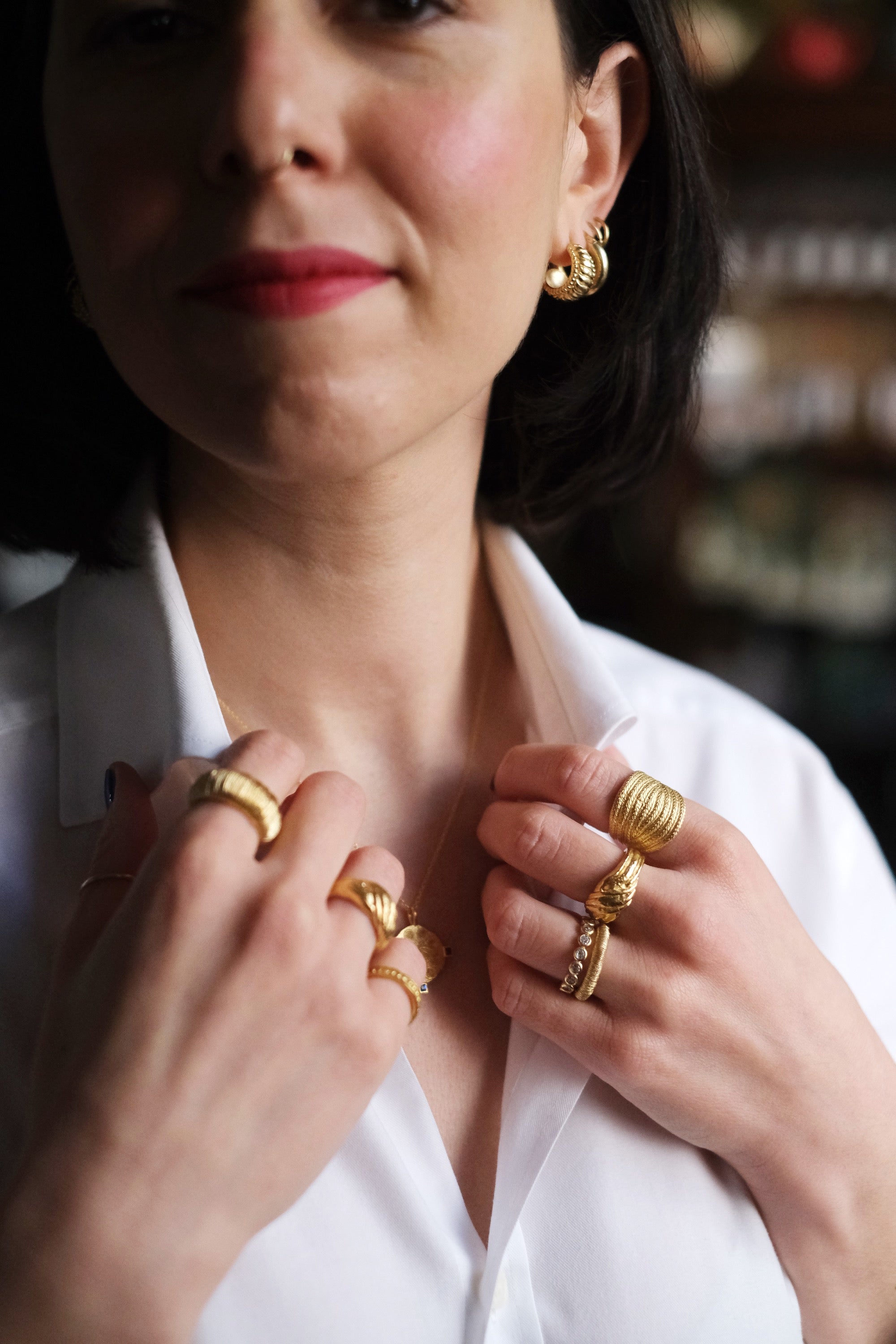 Anello Croissant Mini