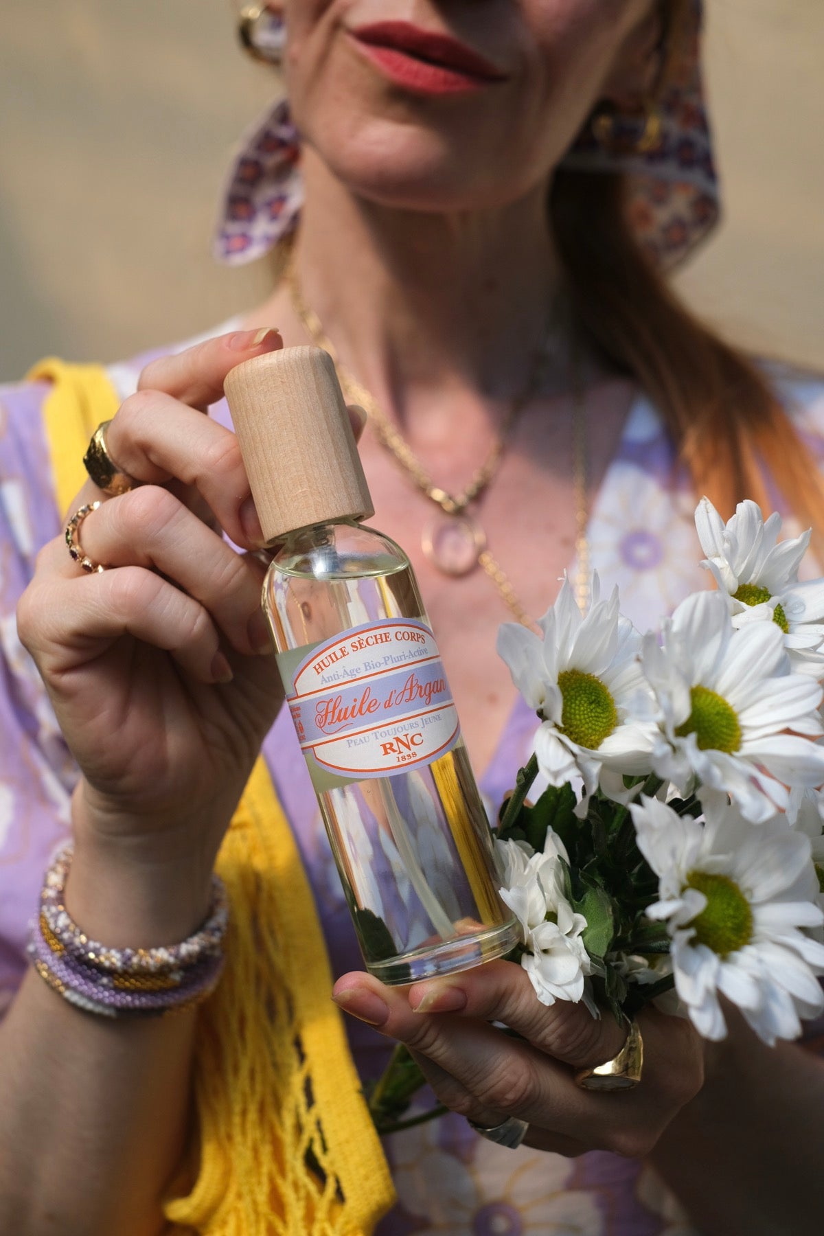Huile d'Argan olio secco per il corpo