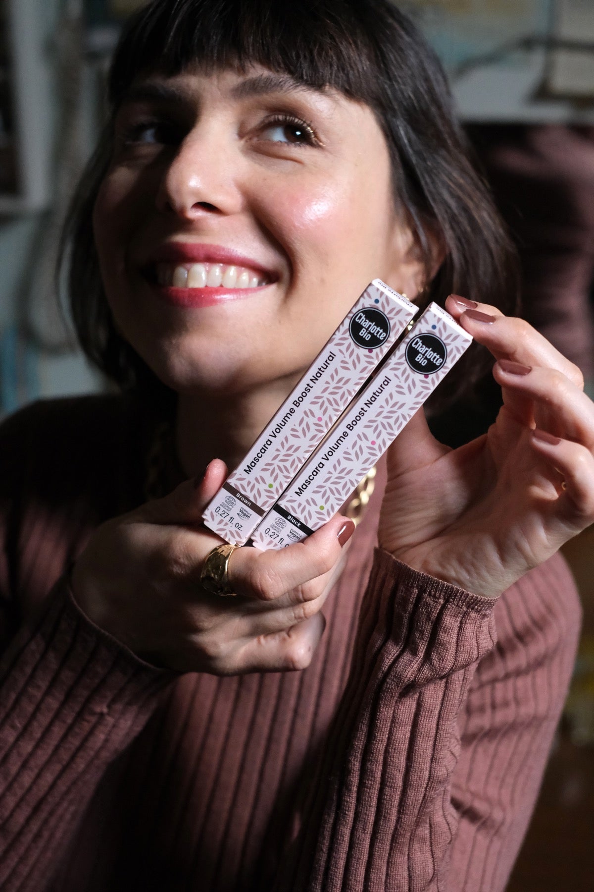 Mascara Charlotte Natural Volume Boost Nero o Marrone