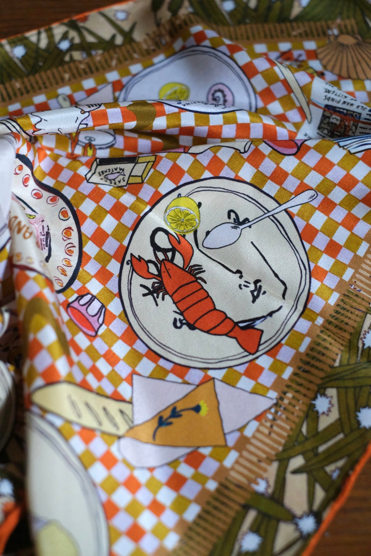 Foulard Bandana Le Marais pura seta