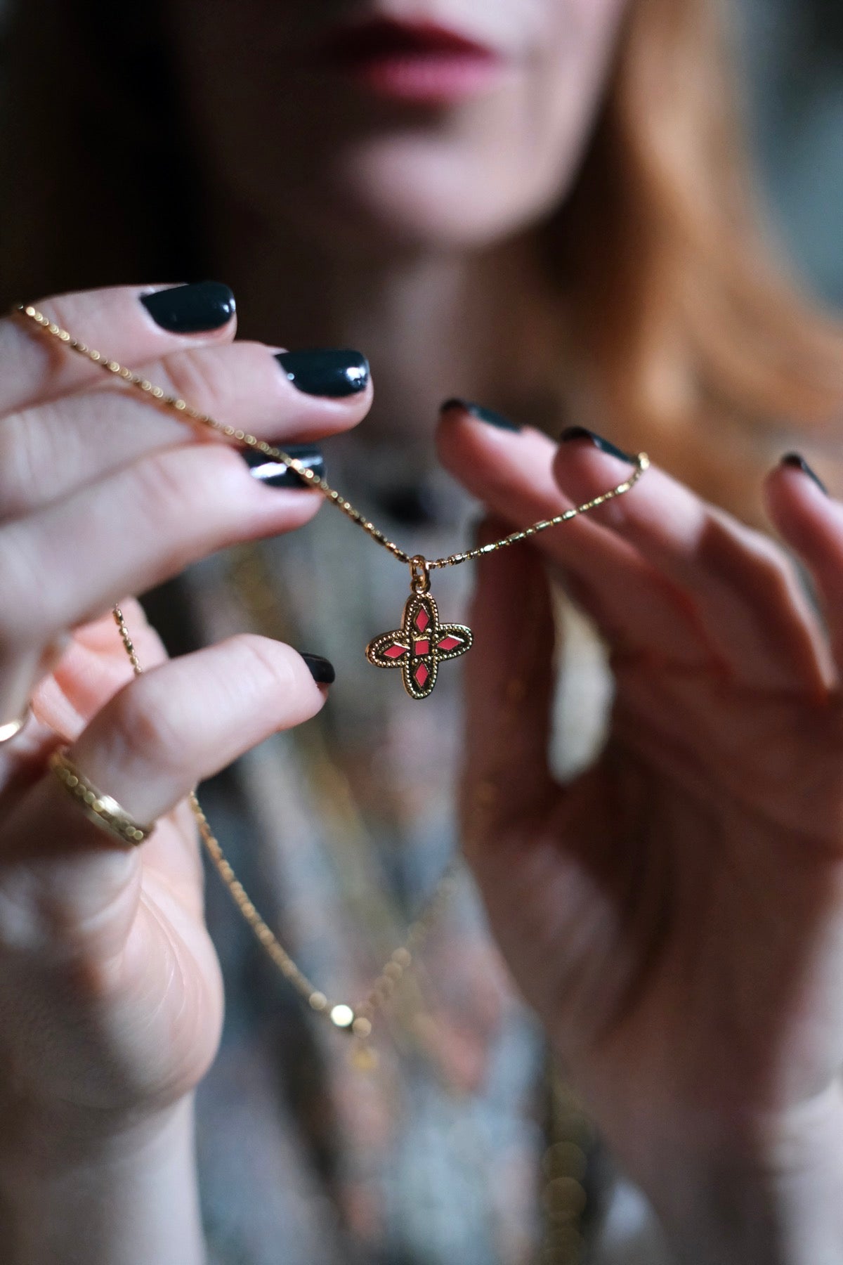 Collana Adriana Rossa