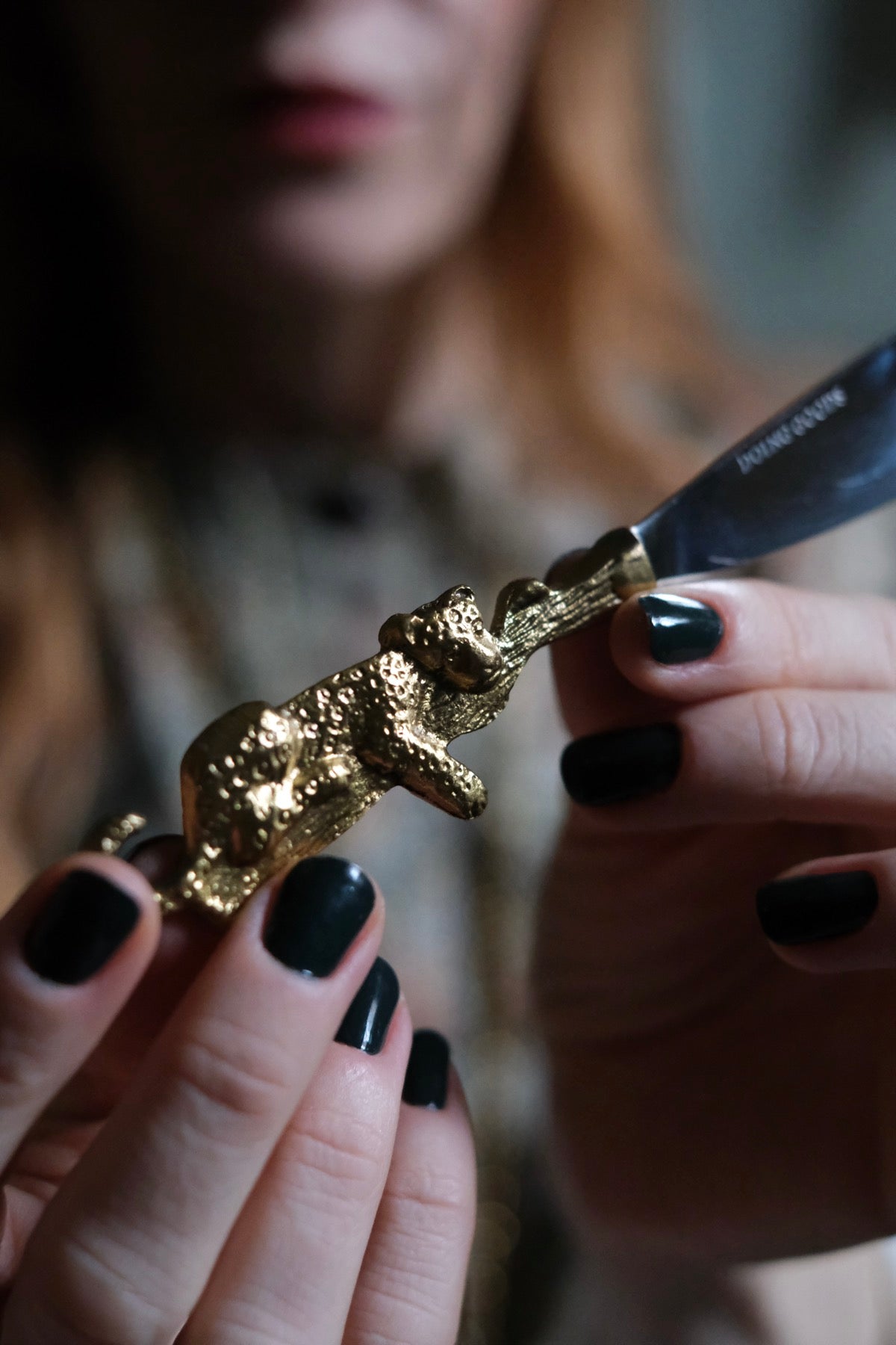 Jenna Leopard Butter Knife coltello da burro