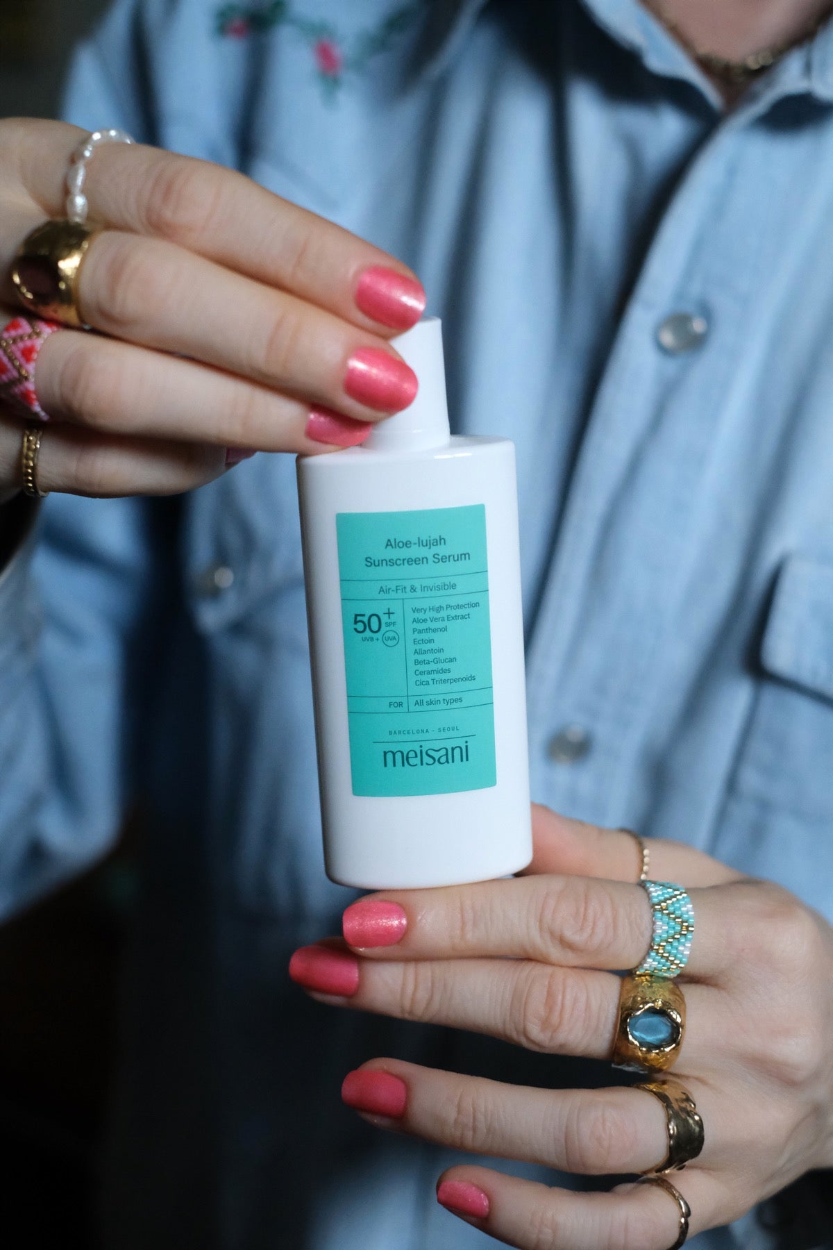 Aloe-lujah Sunscreen Serum Spf50+