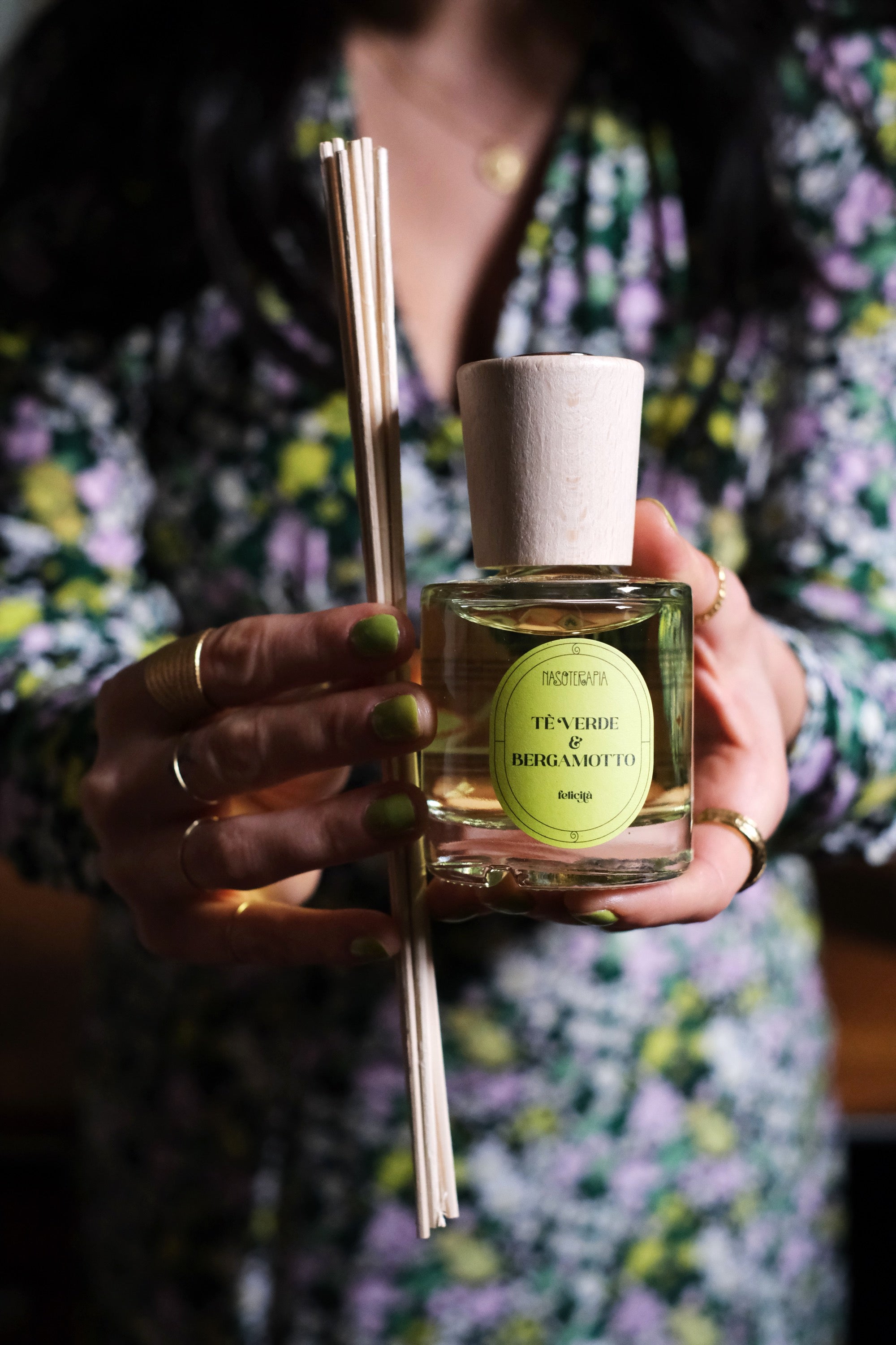 Diffusore bacchette Tè verde e Bergamotto