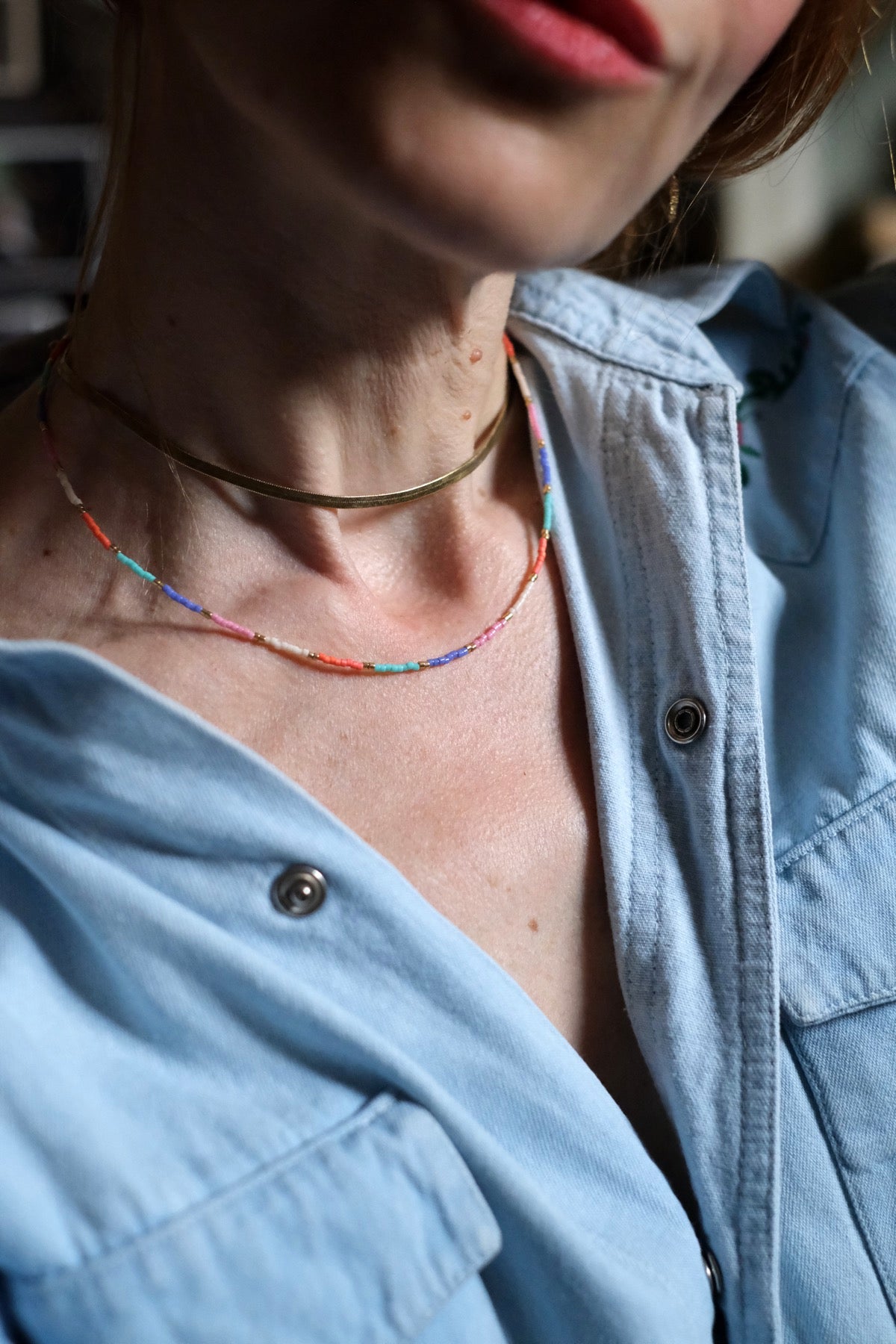 Collana Ibiza arcobaleno