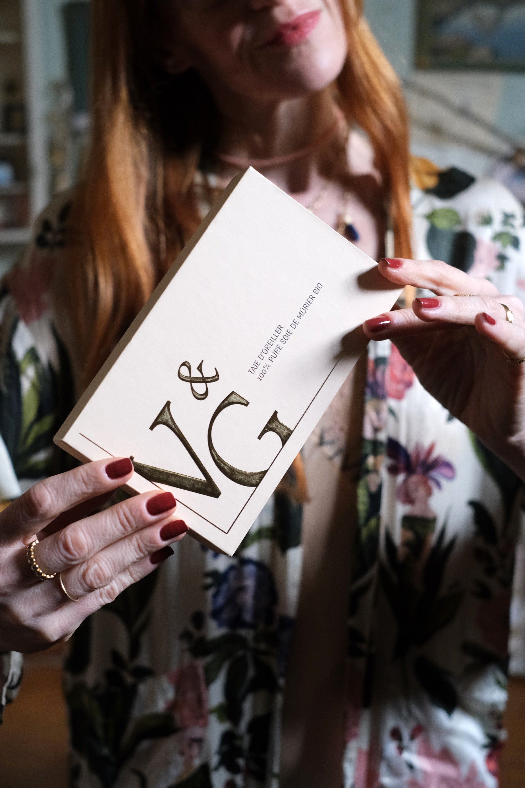 Federa cuscino in seta biologica