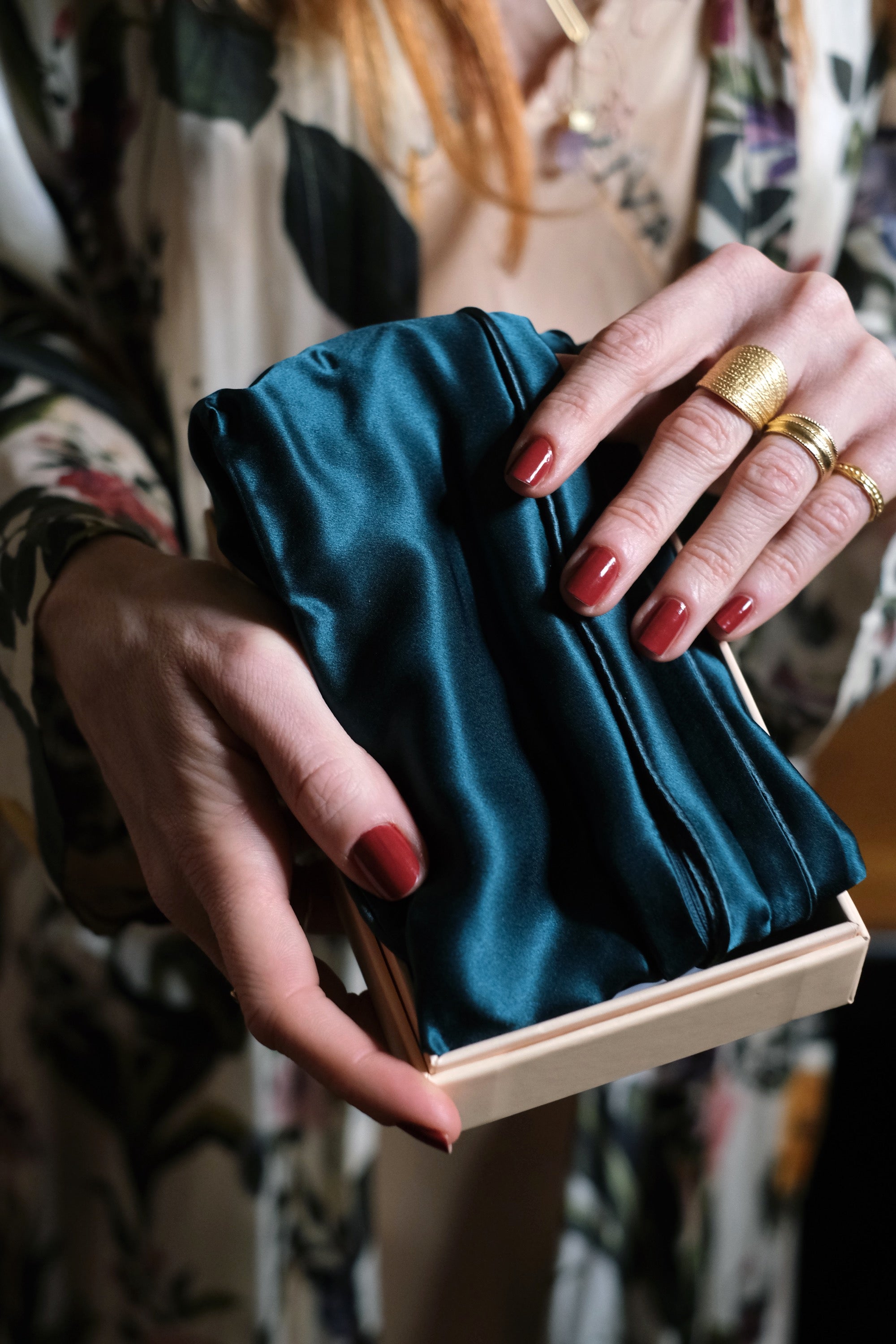 Federa cuscino in seta biologica