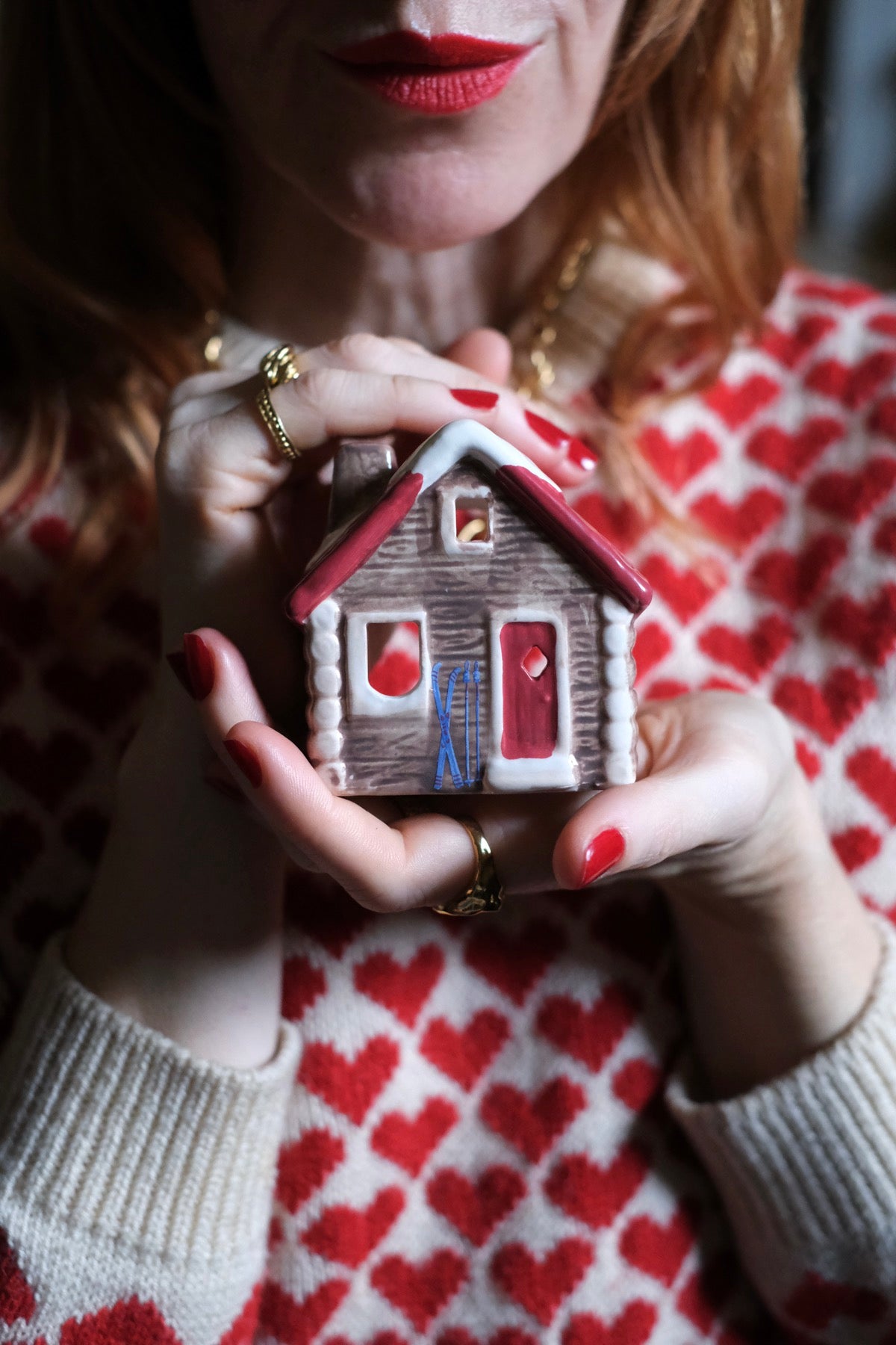 The Alpine Chalet Incense & Tea Light Holder