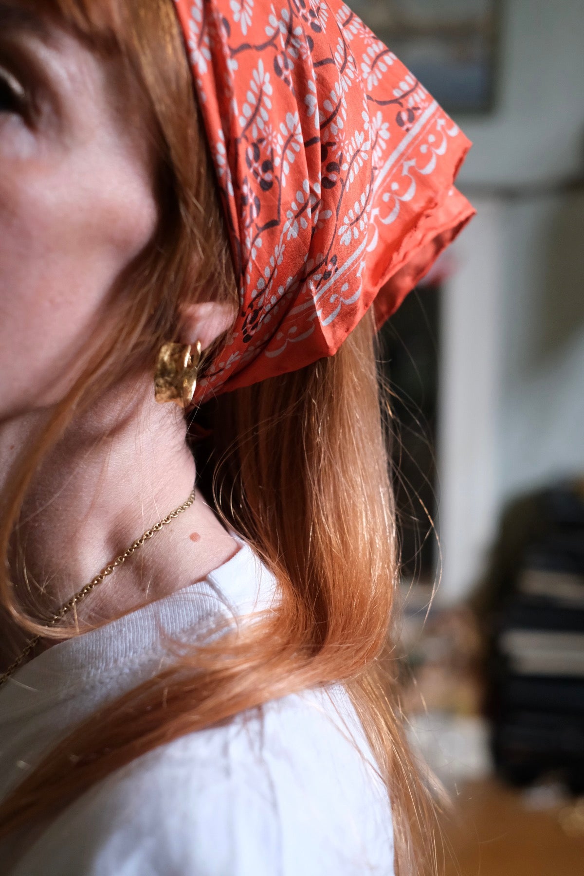Foulard Mini Albertine Arancione