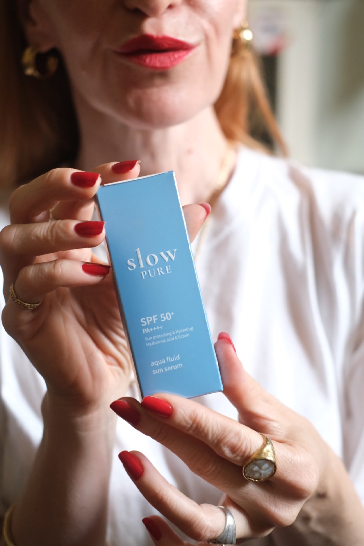 Slowpure Aqua Fluid Sun Serum