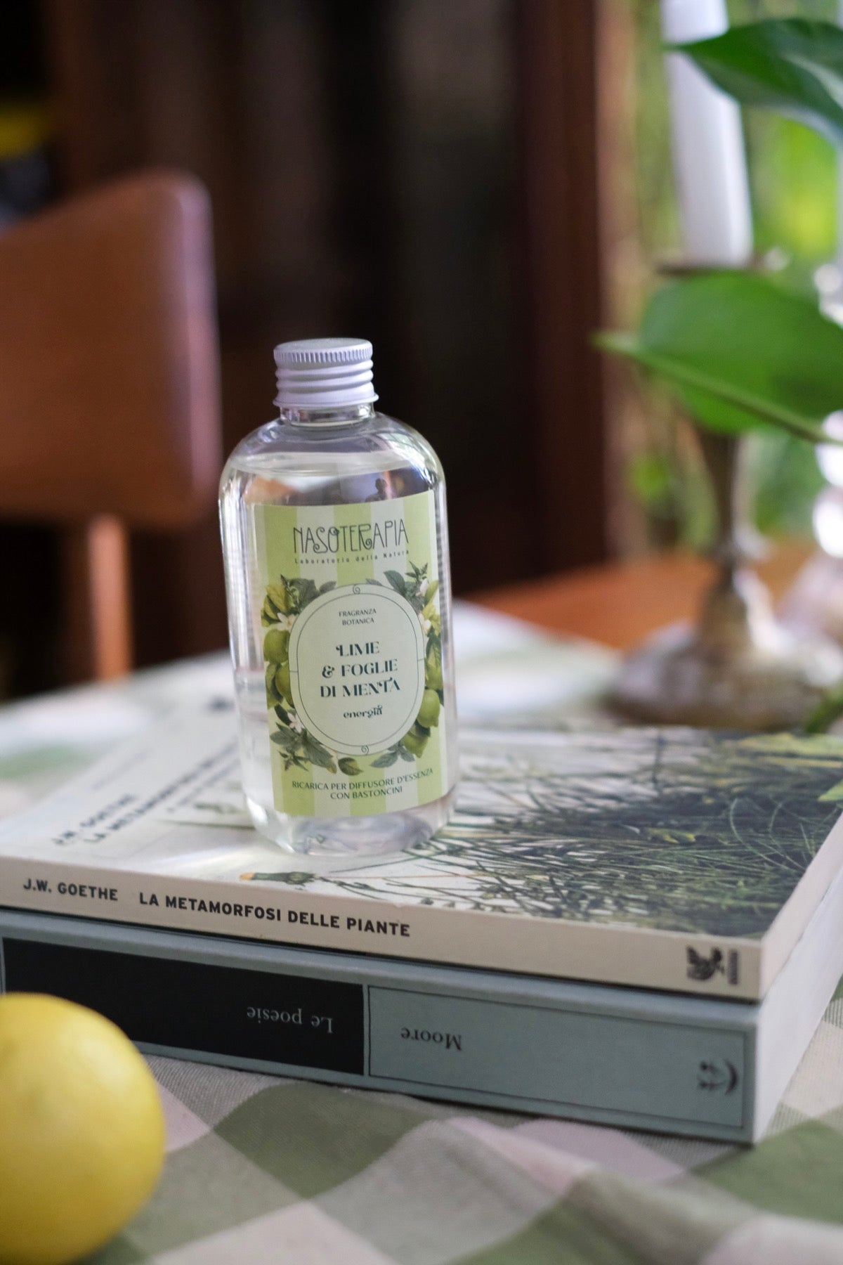 Lime e Foglie di Menta Ricarica per Diffusore bacchette