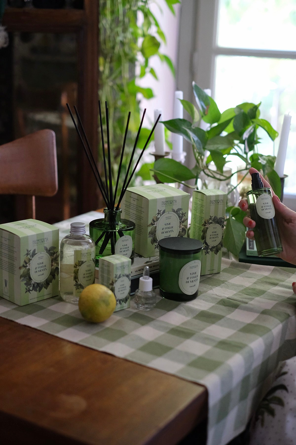 Lime e Foglie di Menta Essenza