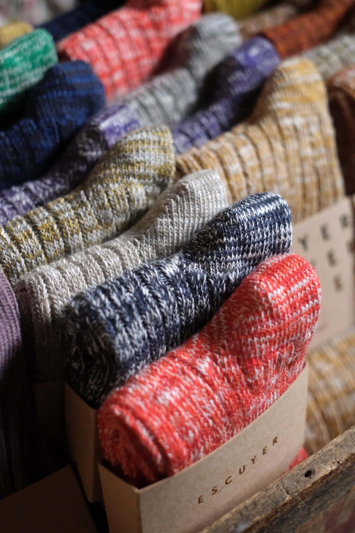 Escuyer SOCKS 36/41 Curcuma Bronze