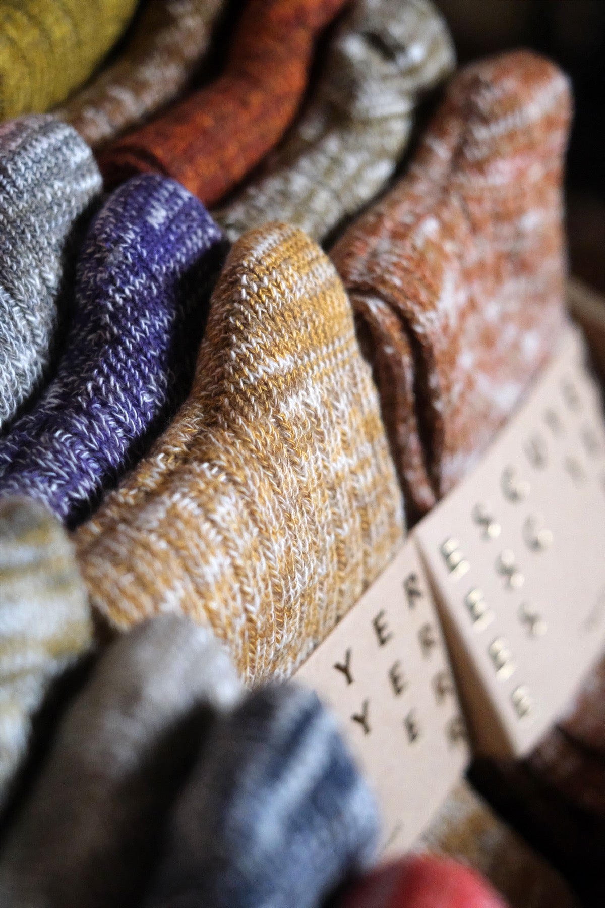 Escuyer SOCKS 36/41 Curcuma Bronze