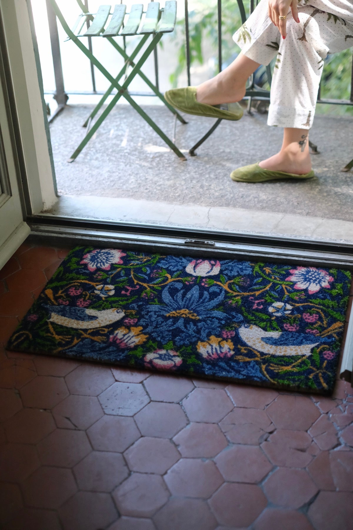 Zerbino in fibra di cocco "Ladro di fragole"