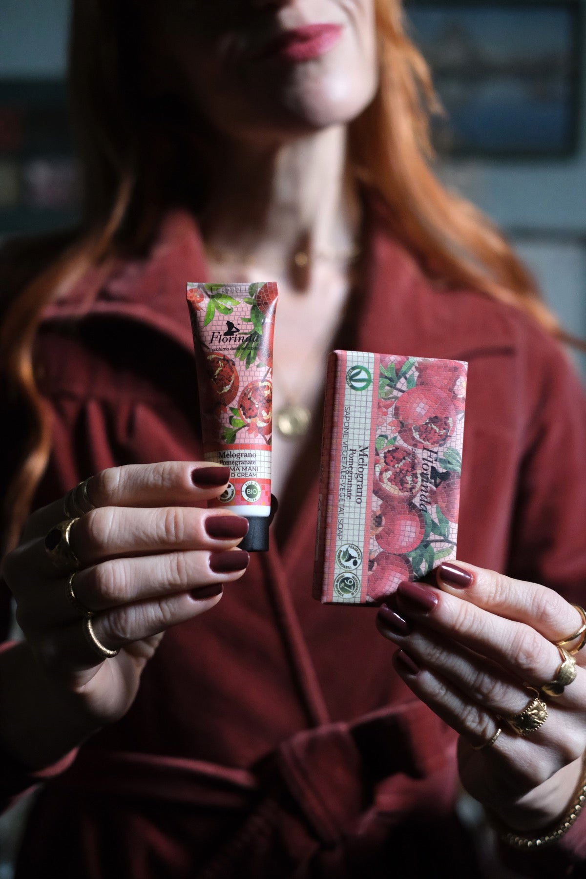 Linea Mosaici Saponetta Melograno