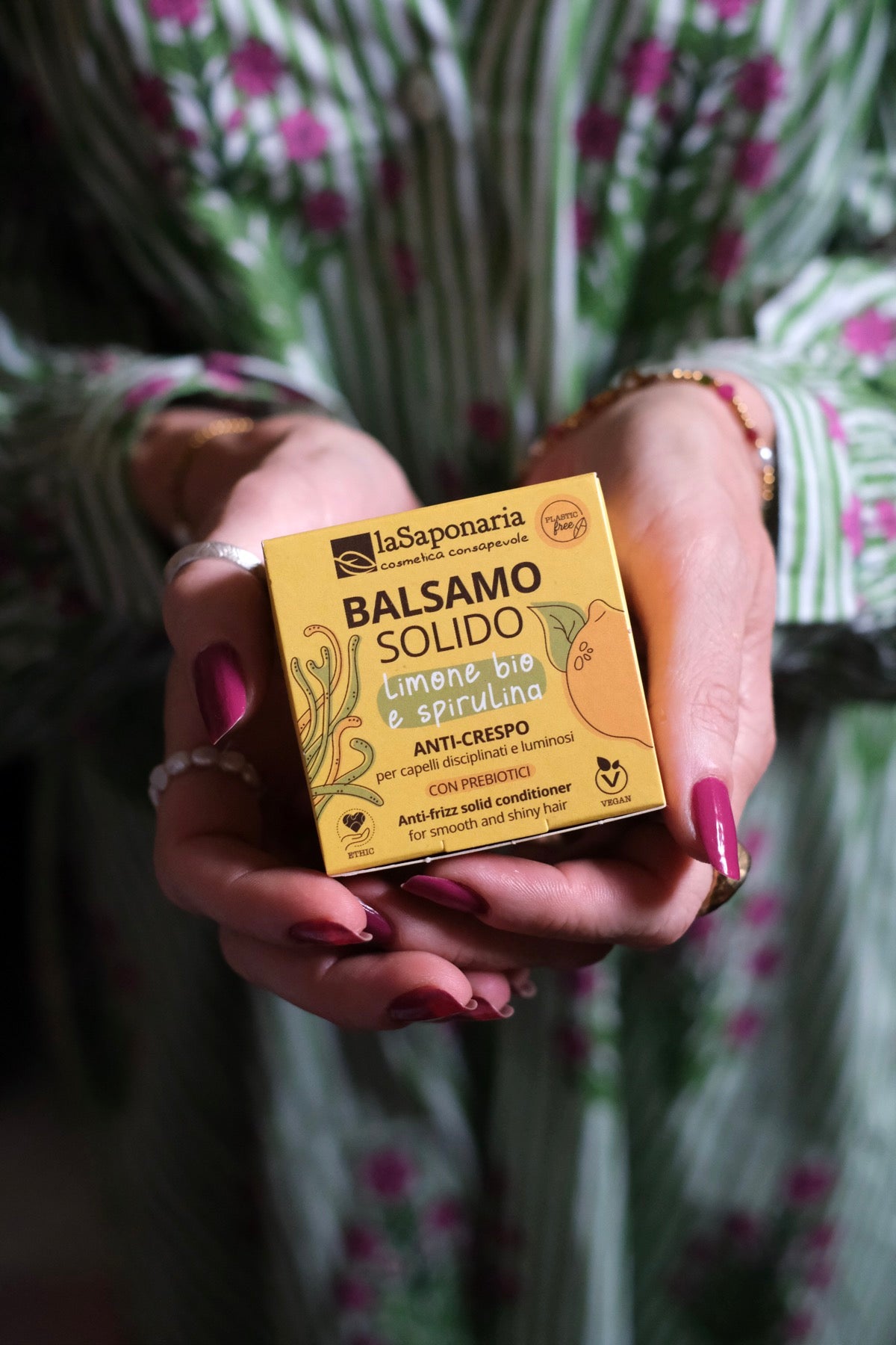 Balsamo solido Anti-crespo