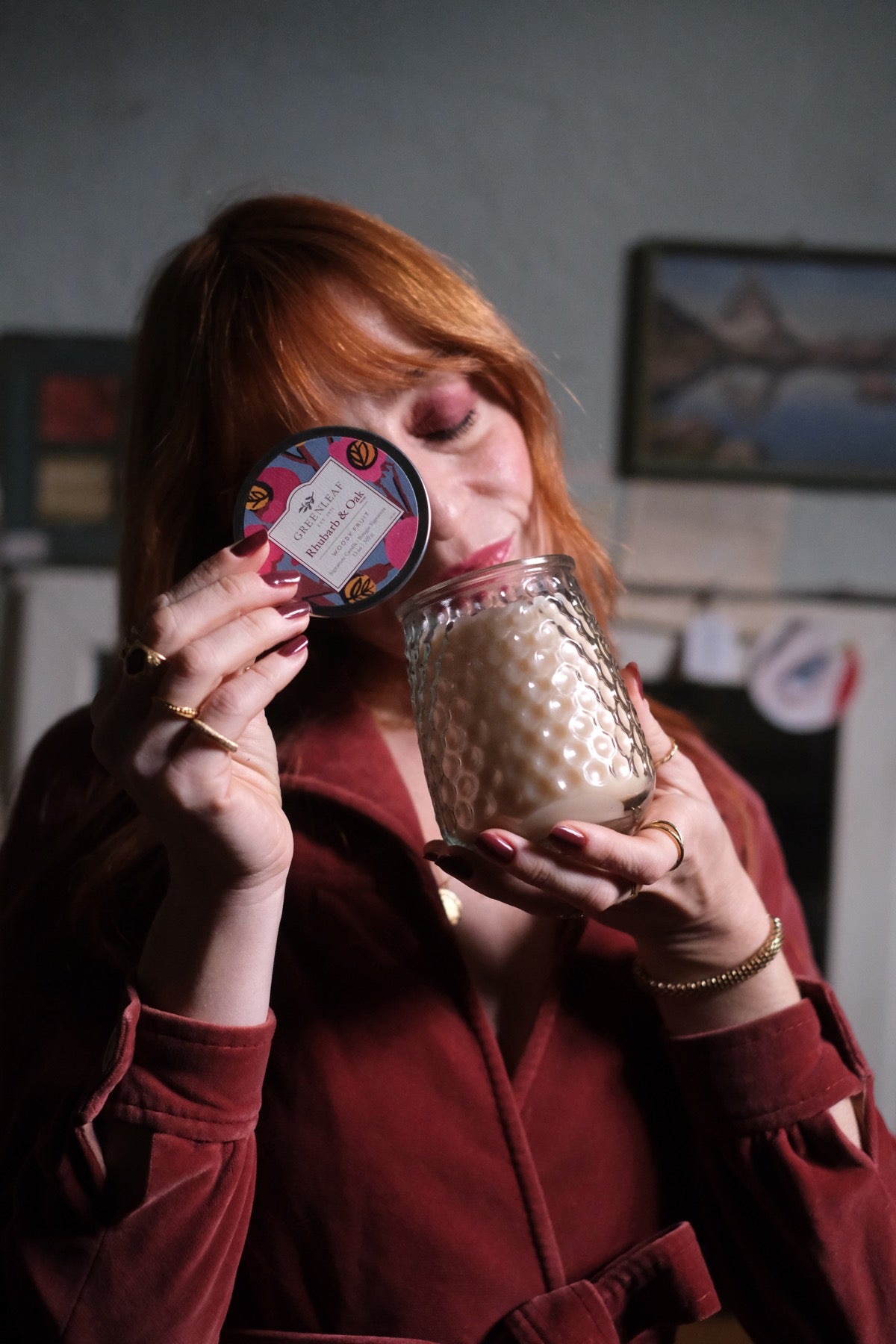 Candela Rhubarb and Oak