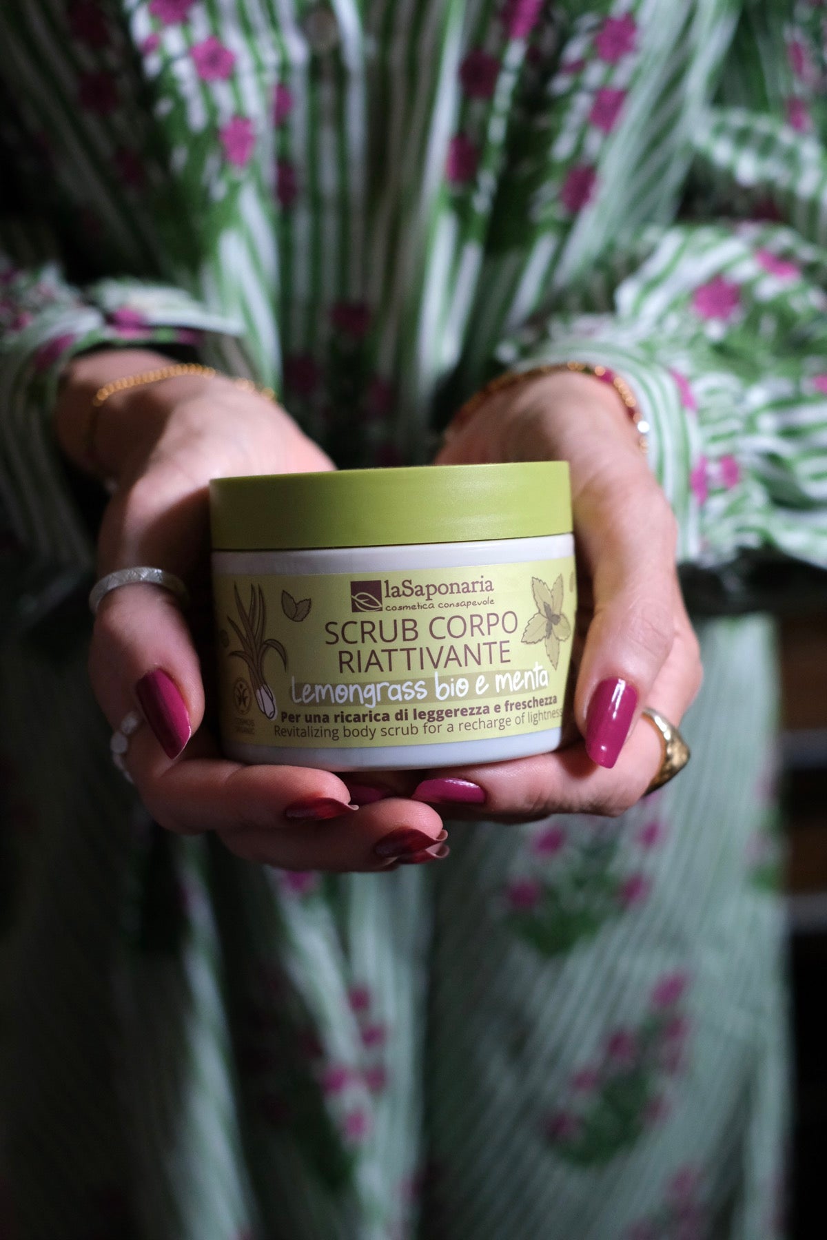 Scrub lemongrass e menta