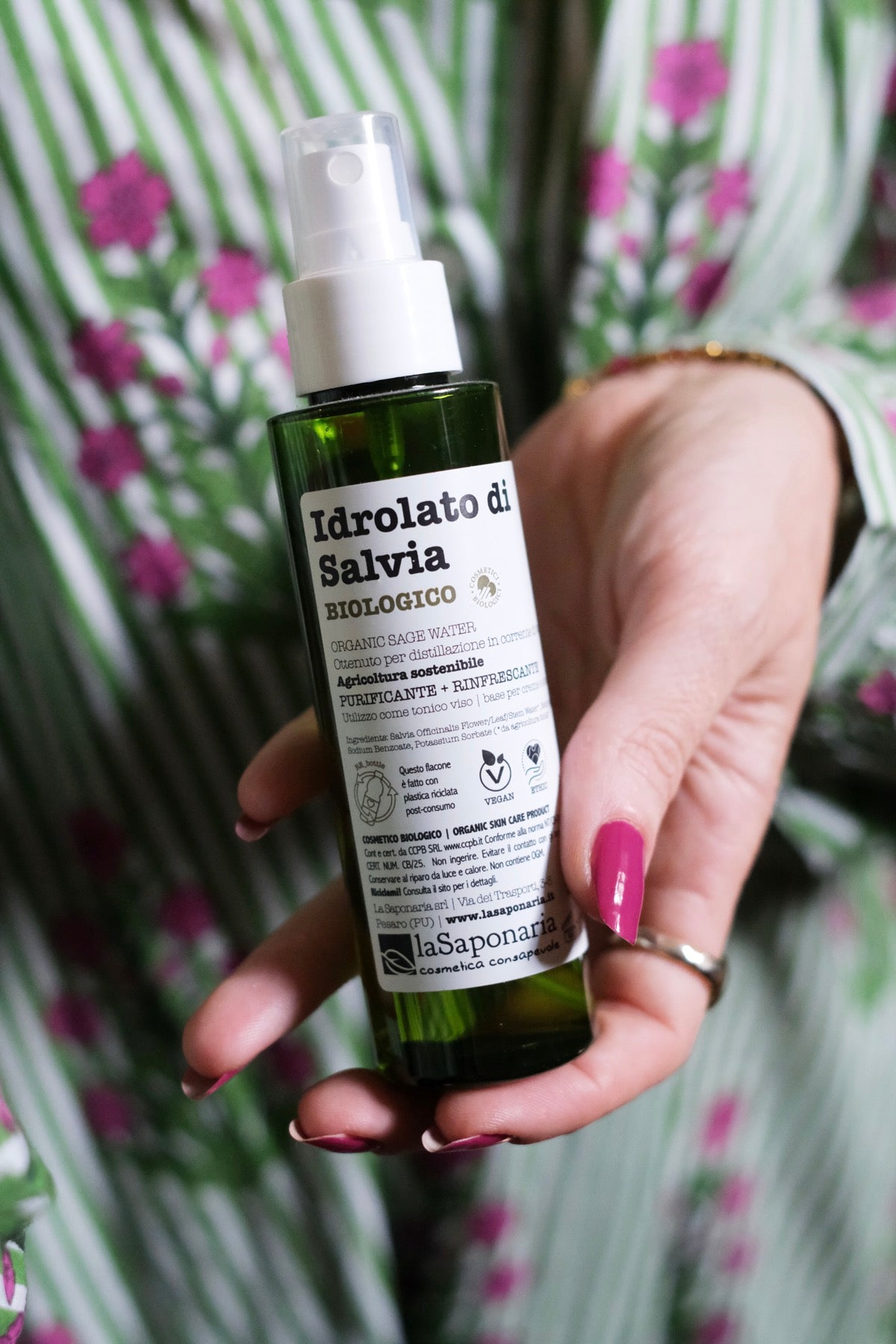 Idrolato di salvia bio
