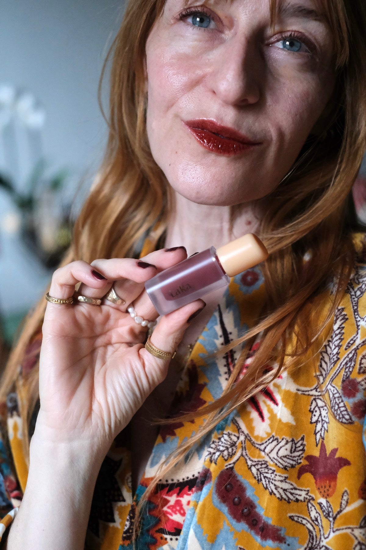 Fruity Glam Tint Laka Caffeine rose