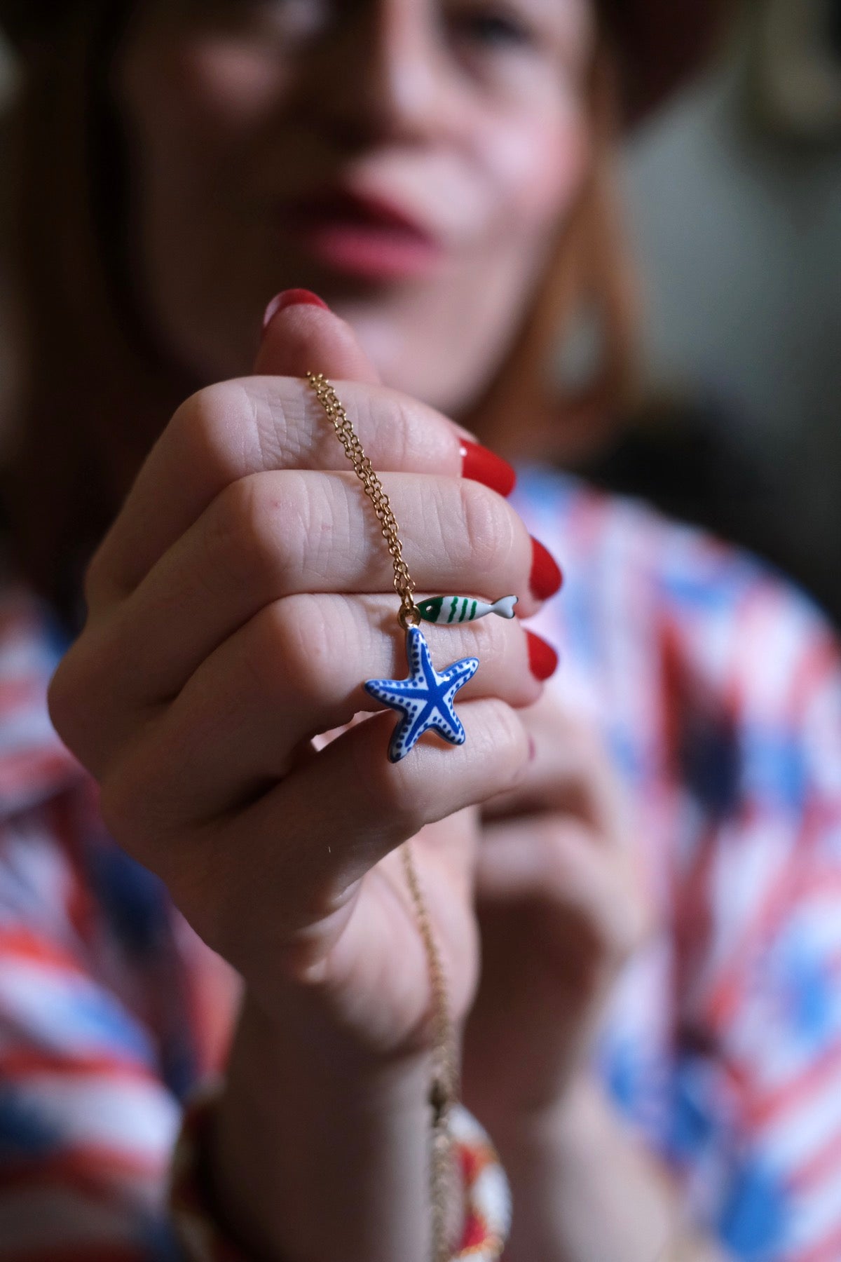 Collana pescetto stella
