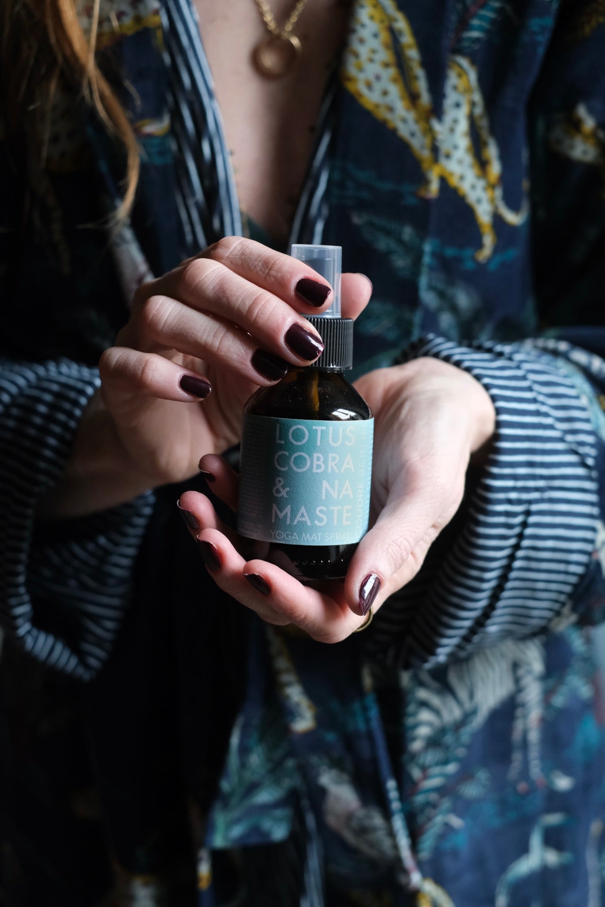 Spray per tappetini da yoga LOTUS COBRA & NAMASTE