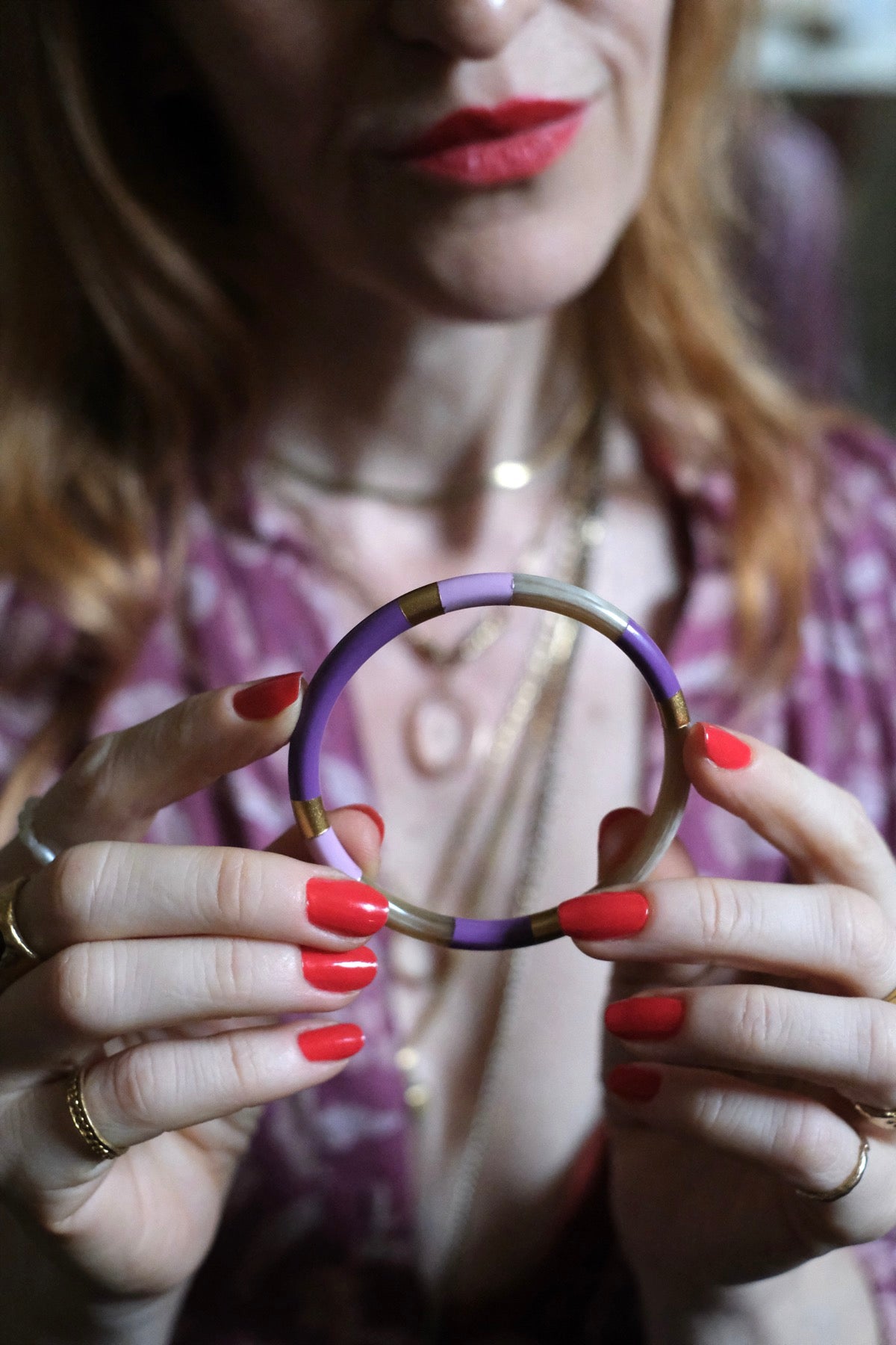 Bangle Multi VIola L