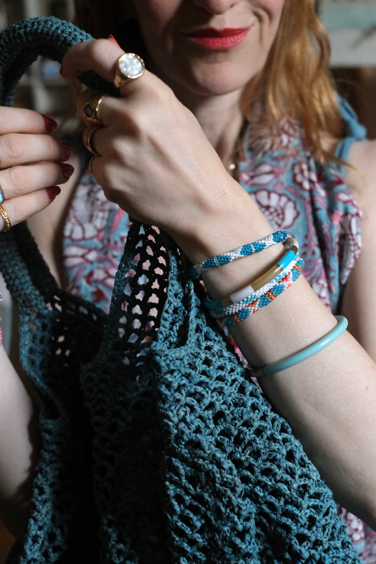 Borsa in rafia Mamabe