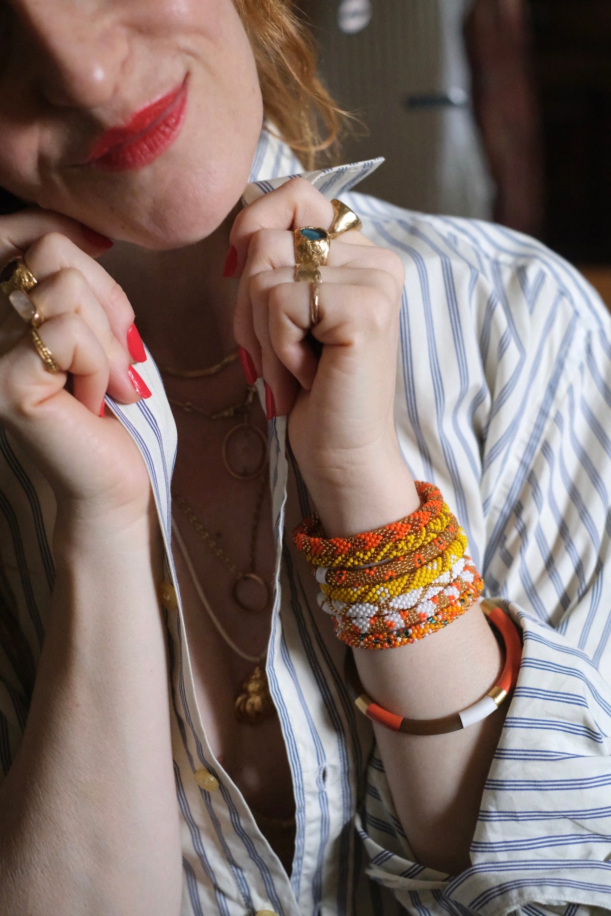 Bangle Multi Arancione M