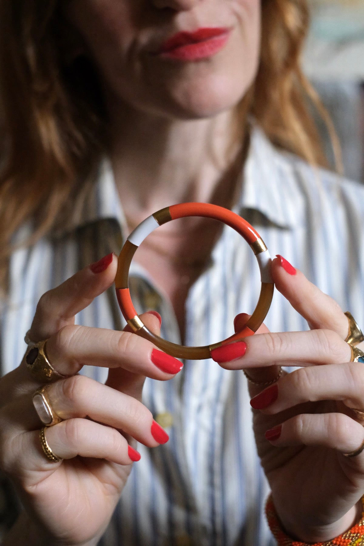 Bangle Multi Arancione M