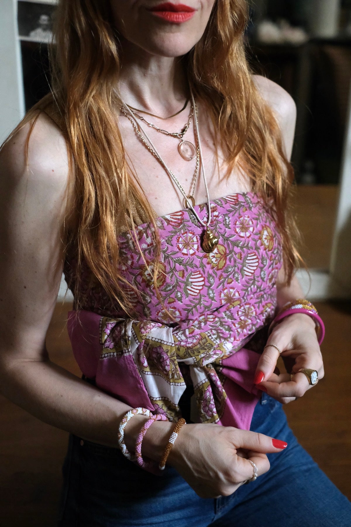 Pareo Saint-Malo Rosa