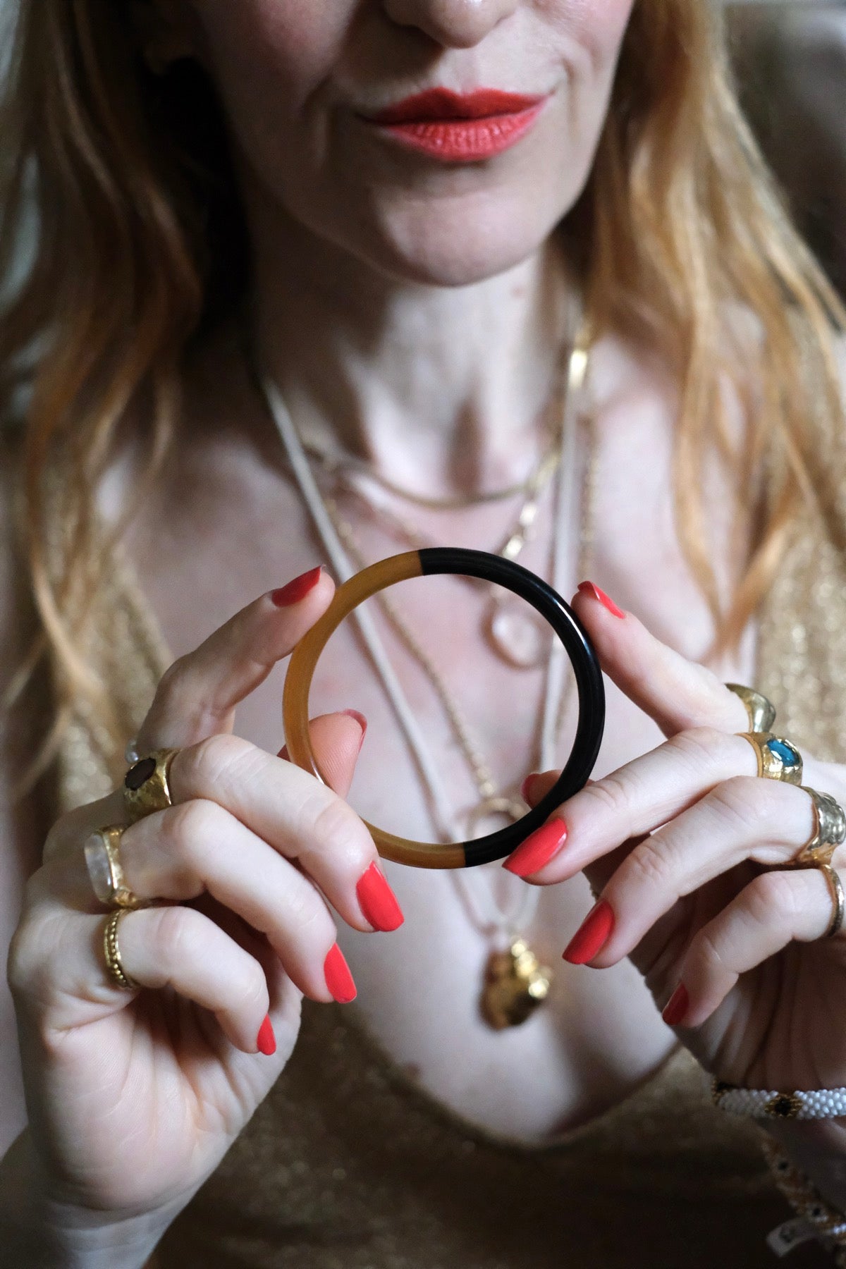 Bangle Double Nero M