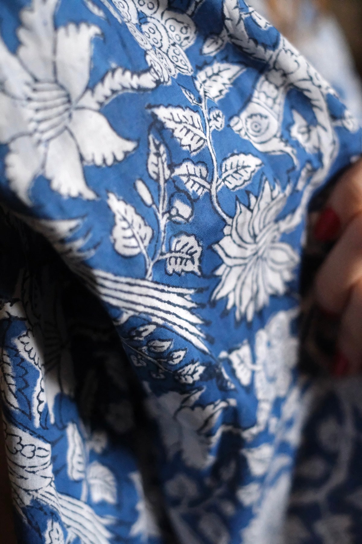 Pareo Saint-Malo Bianco e blu