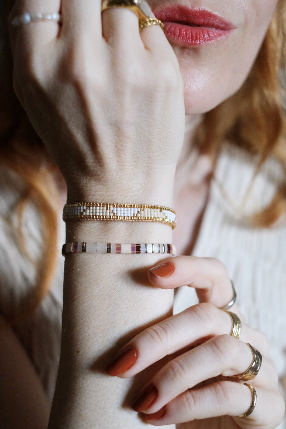 Bracciale Austin panna