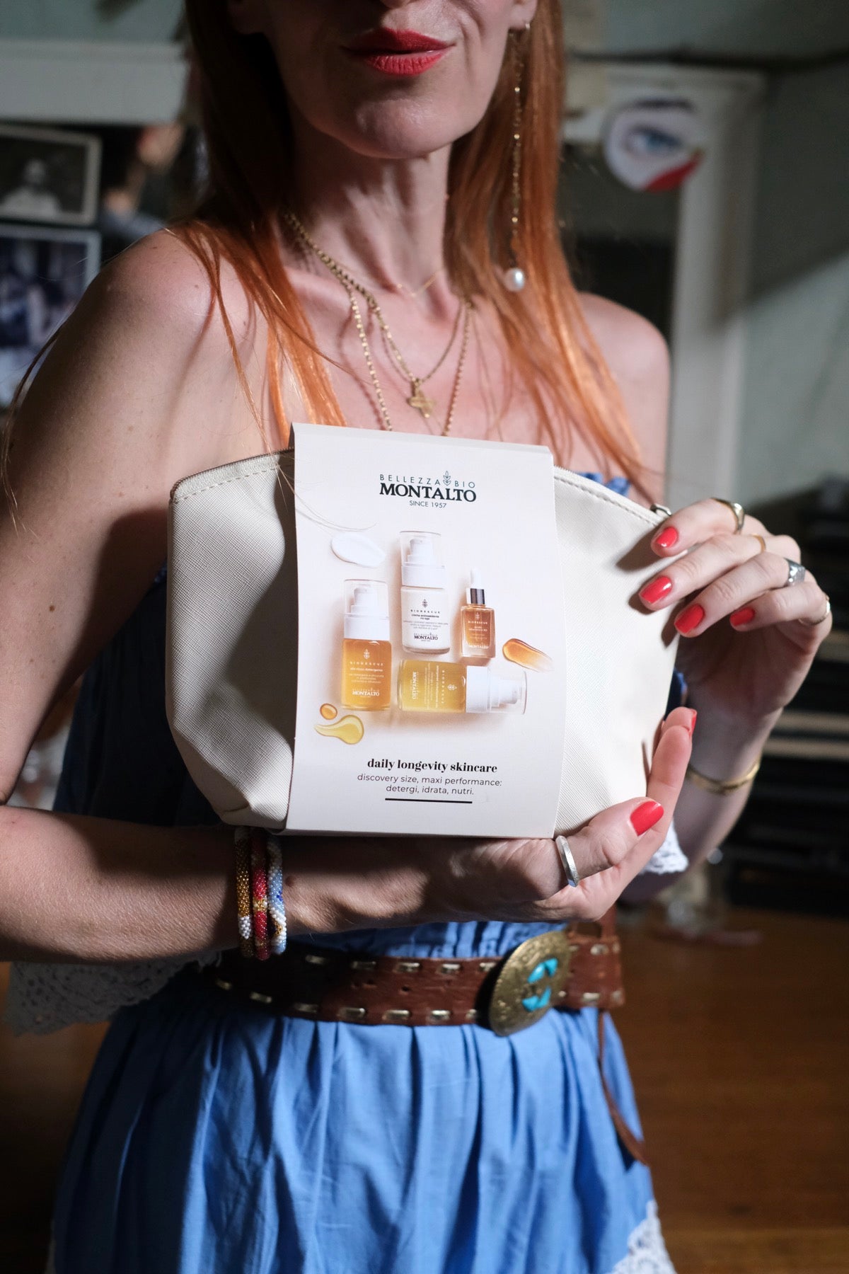 Pochette kit Beauty Discovery Size Daily Longevity Skincare