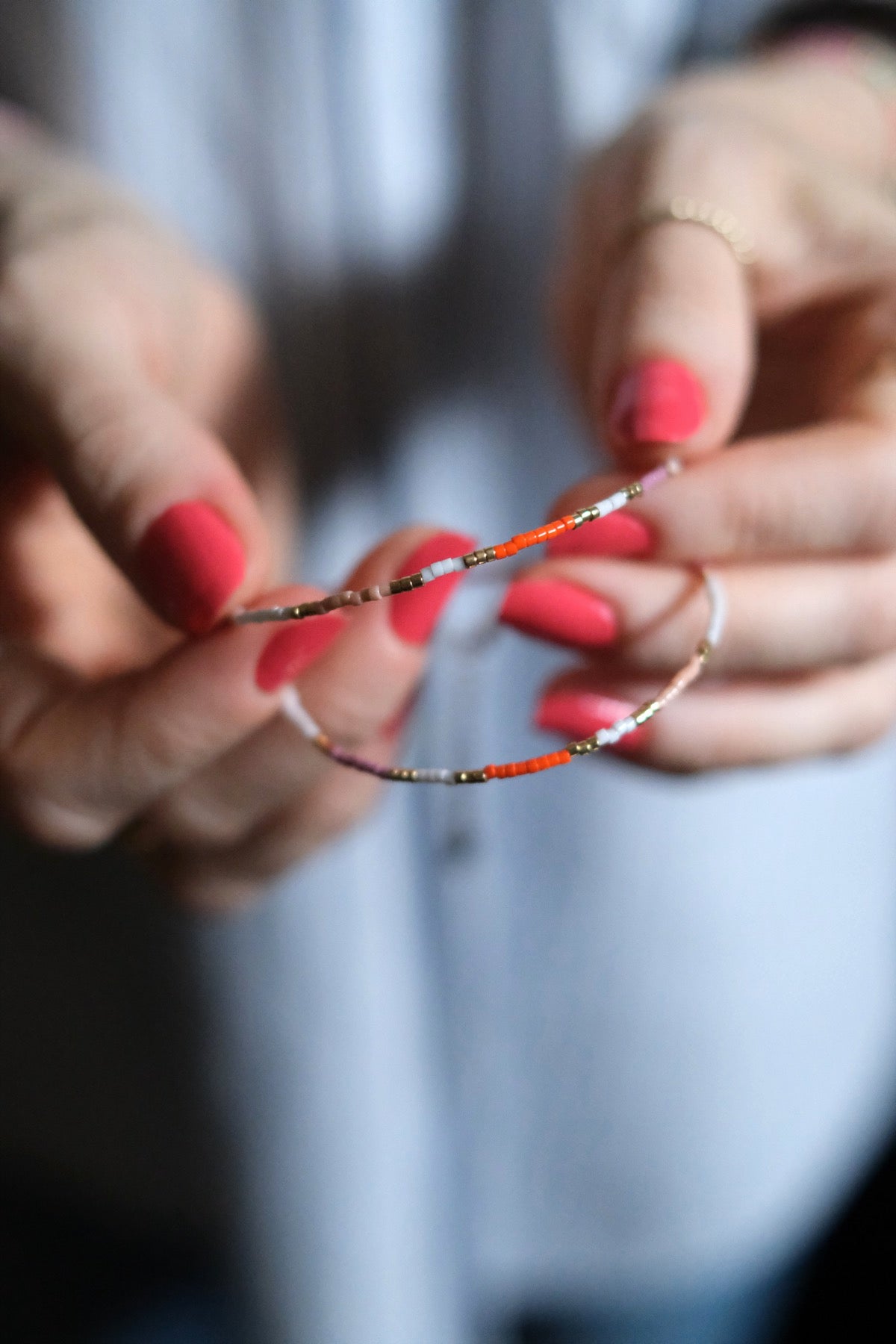 Bracciale/ cavigliera doppio tramonto