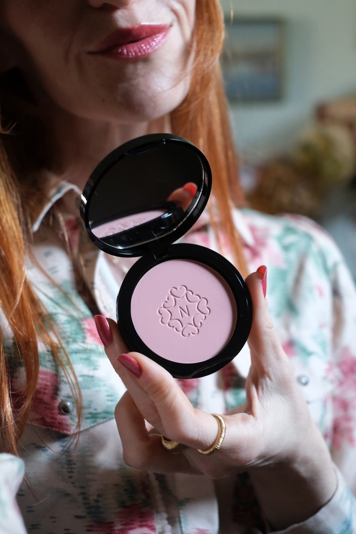 LE MIRAGE MINERAL BLUSH cool rosy