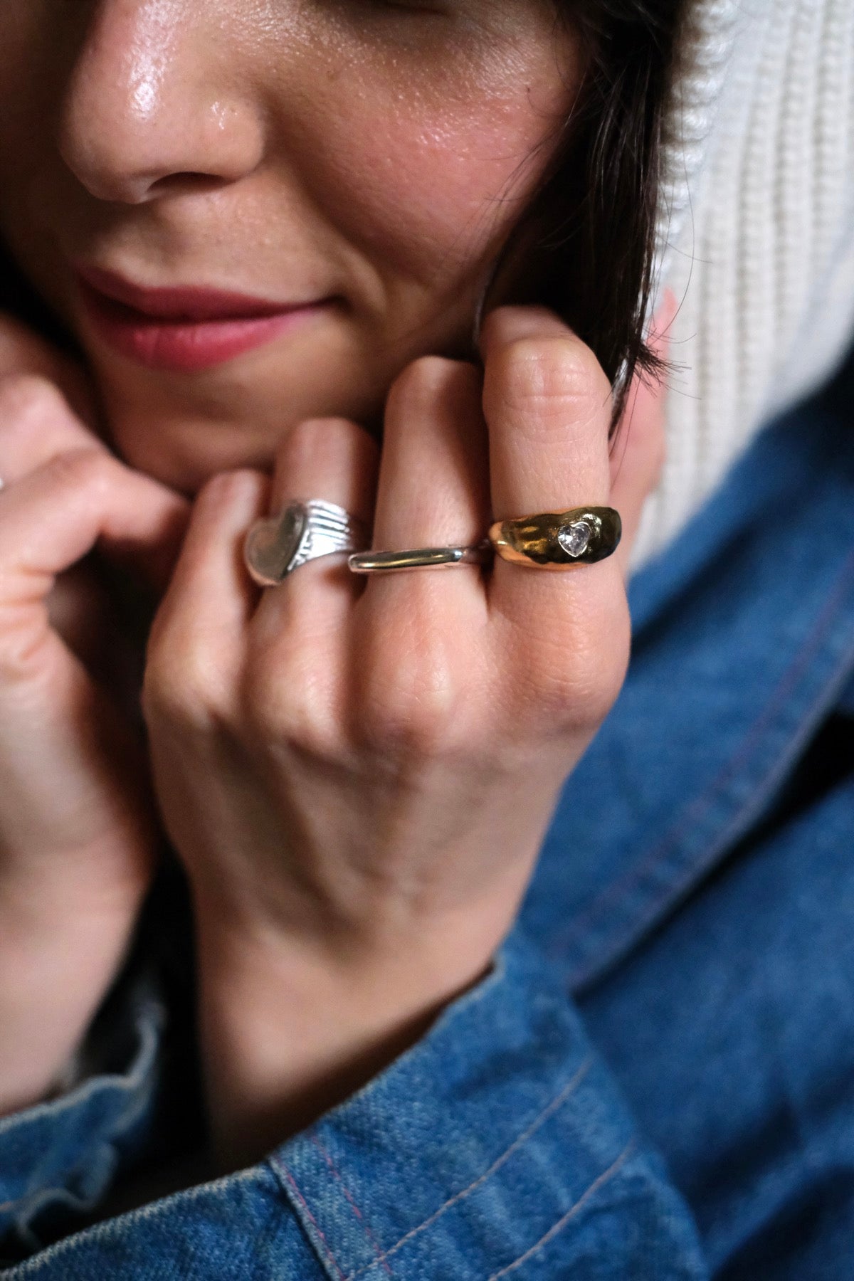 ANELLO LUZIA ROSSO
