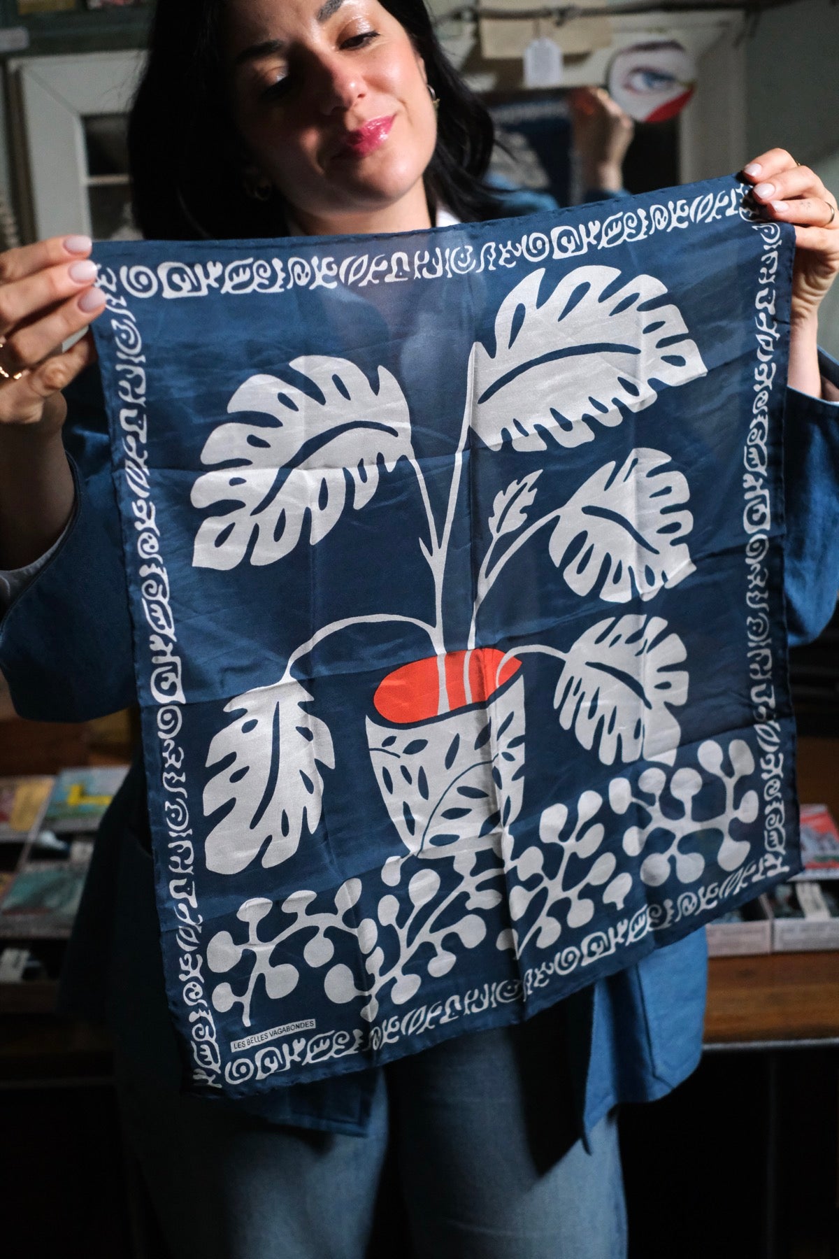 Foulard Mini Arum Marino